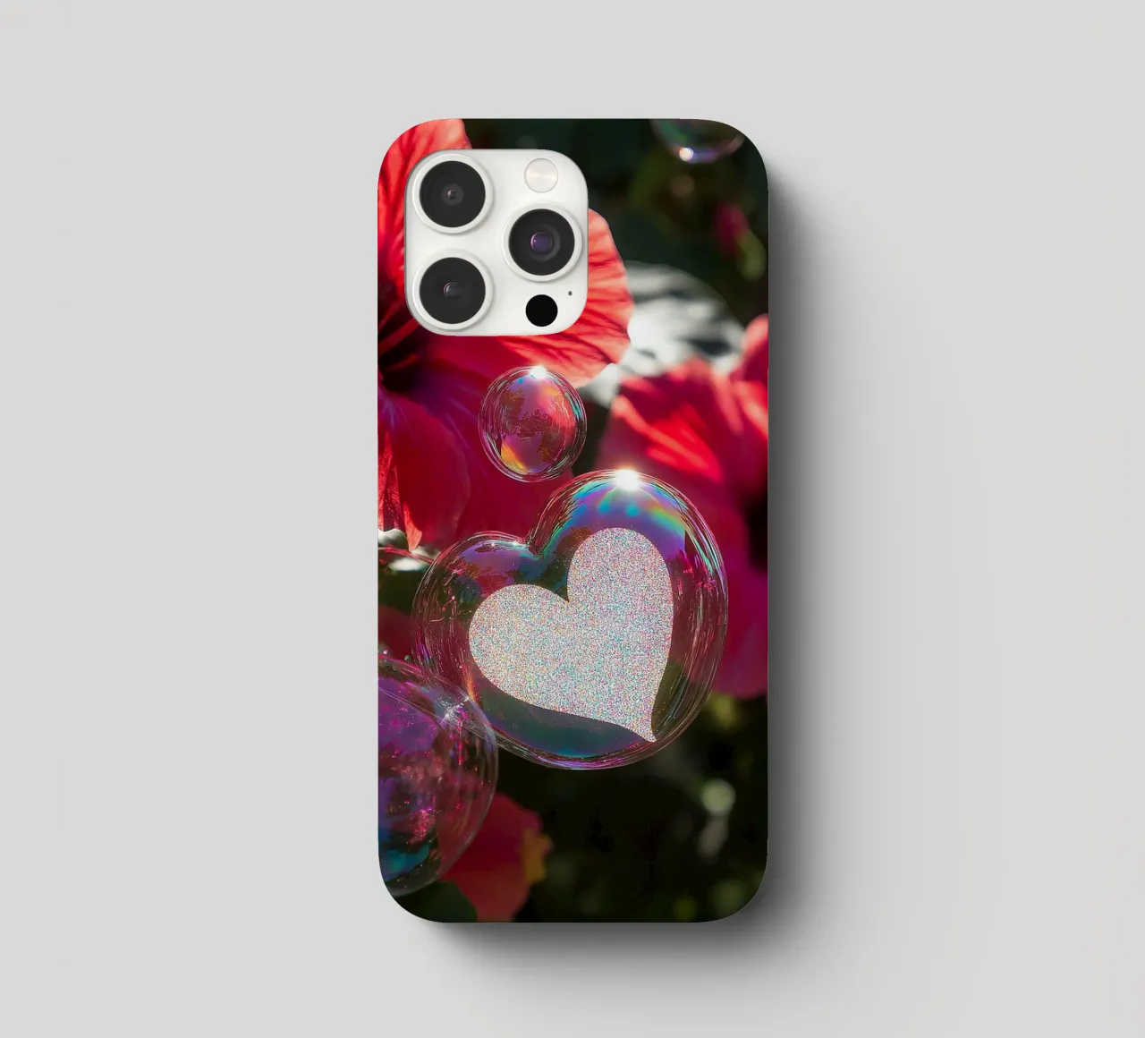 Amore fragile - Rosso cover iphone da Malou-Studio