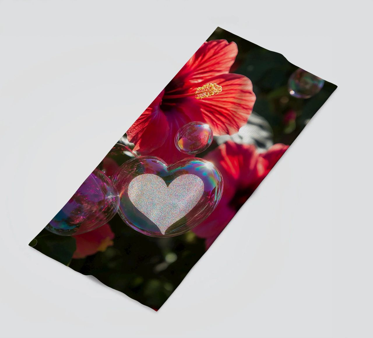 Amore fragile - Rosso telo mare da Malou-Studio
