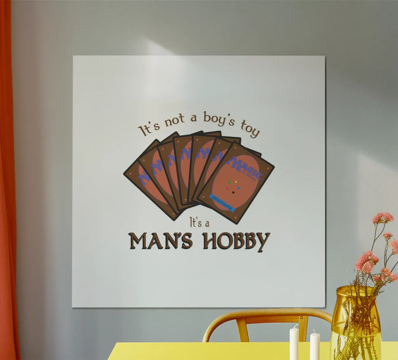 Magic it's not a boy's toy. It's a man's hobby hahnemühle by Loobs