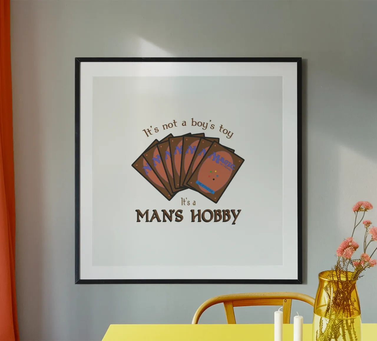 Magic it's not a boy's toy. It's a man's hobby hahnemühle by Loobs