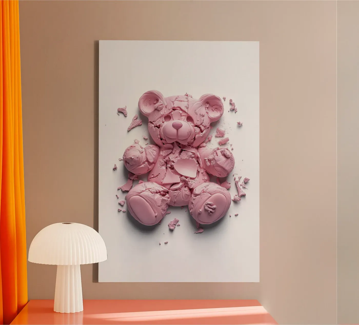 Er was eens... canvas van Malou-Studio