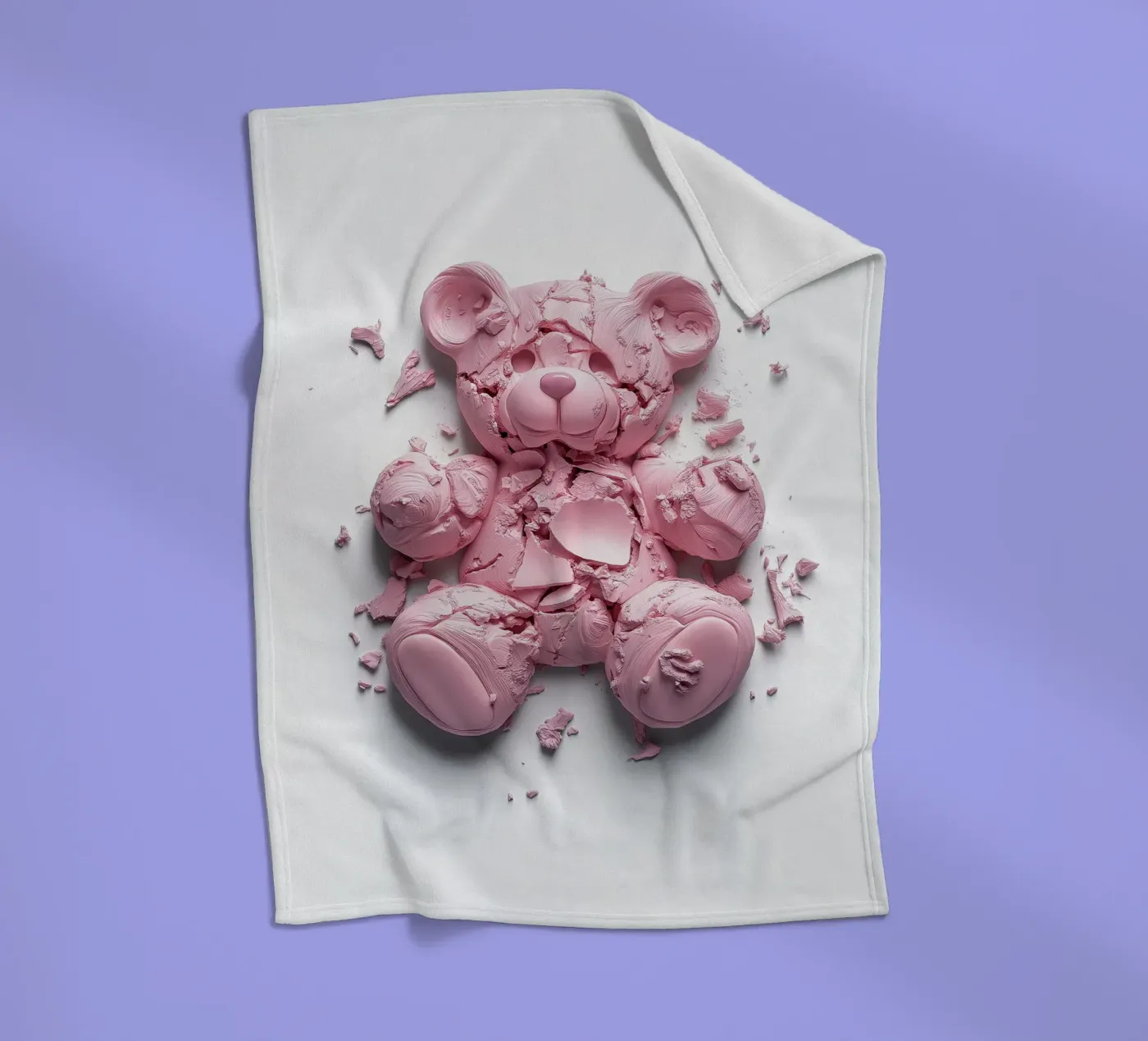 Es war einmal... Fleecedecke von Malou-Studio