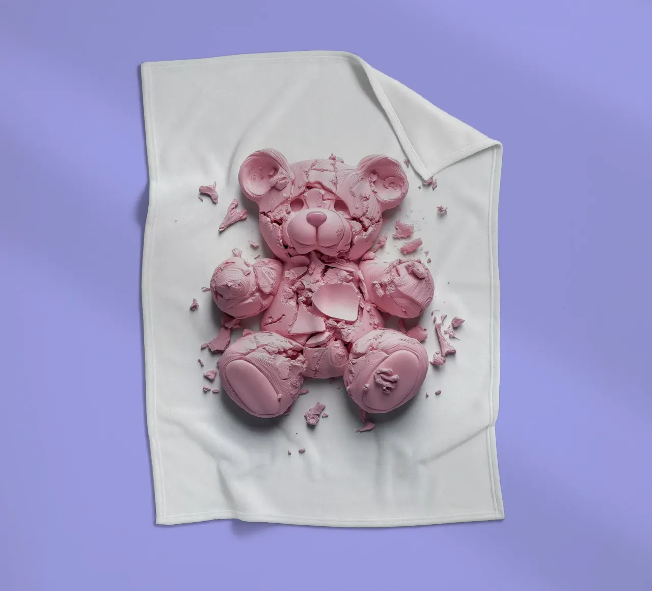 Es war einmal... Fleecedecke von Malou-Studio