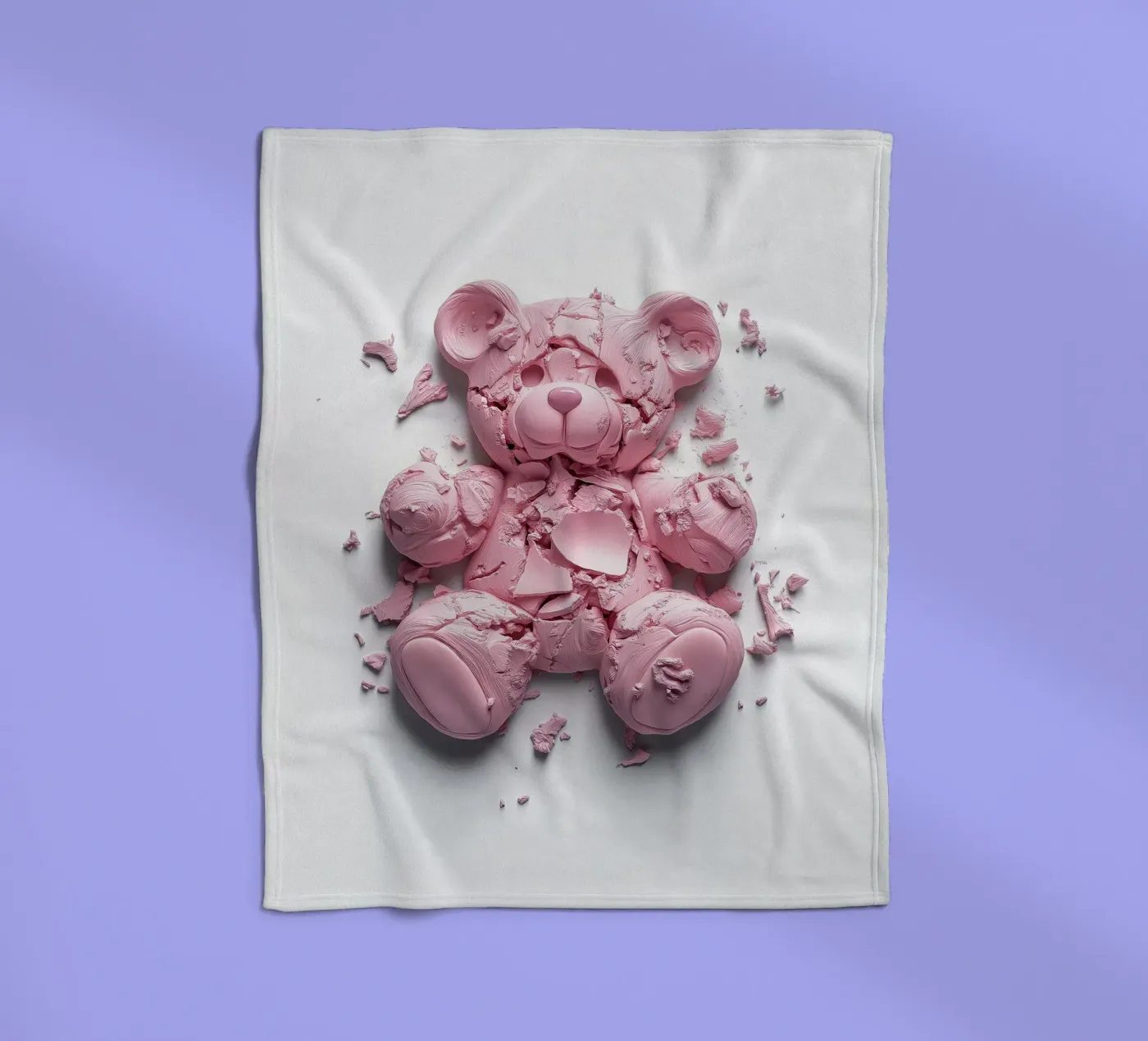 Es war einmal... Fleecedecke von Malou-Studio