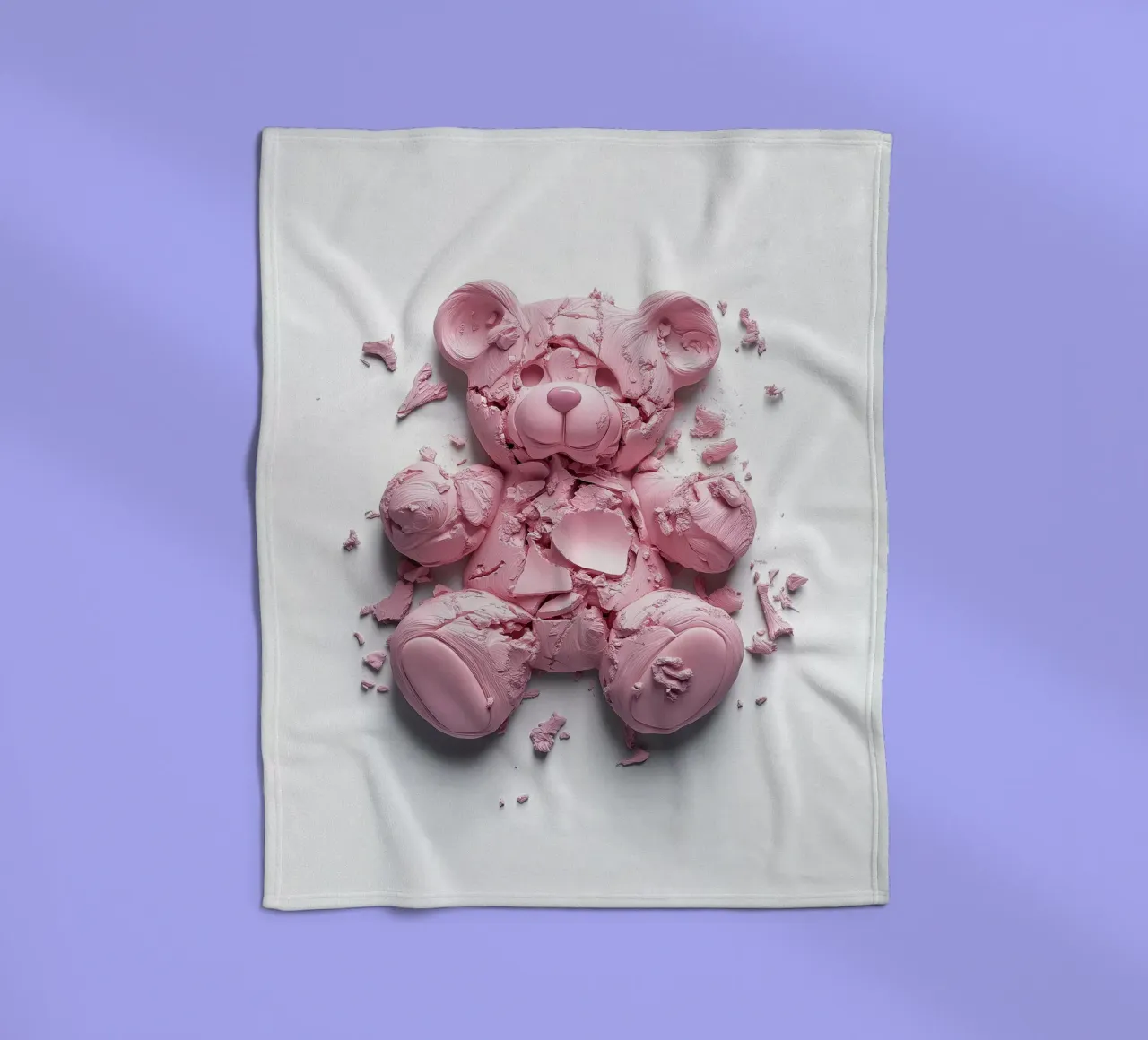 Es war einmal... Fleecedecke von Malou-Studio