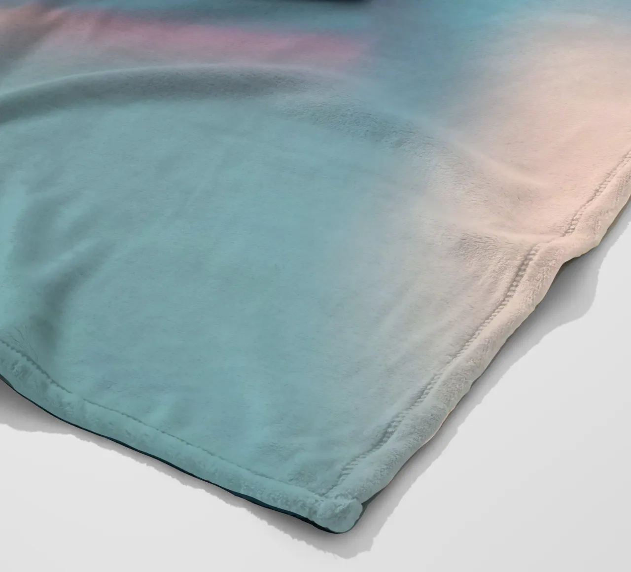 Lettore di dischi arancione coperta in pile da Malou-Studio