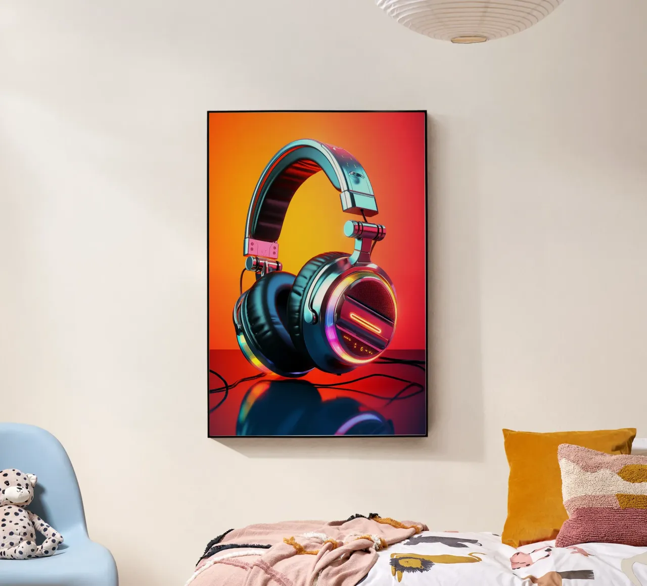 Cuffie Party Lights plexiglass da Malou-Studio