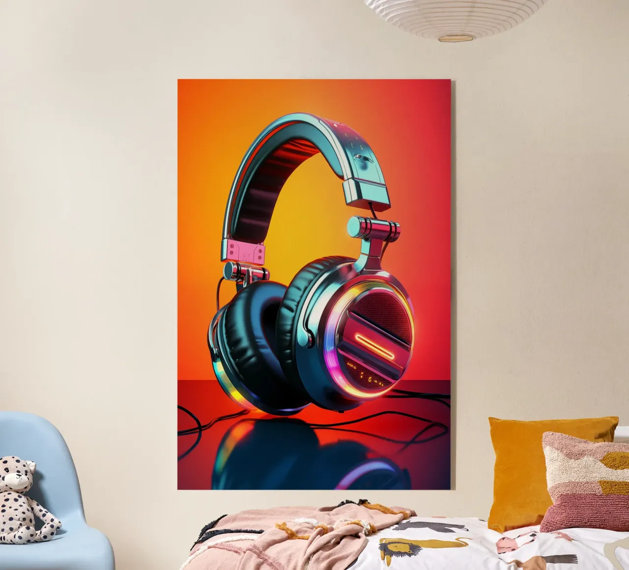 Cuffie Party Lights plexiglass da Malou-Studio