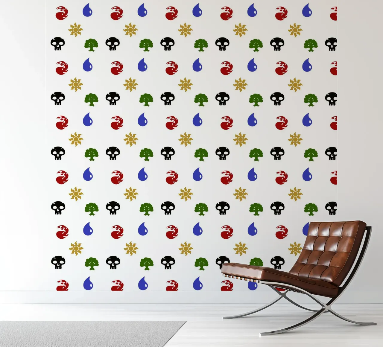 Mana Pattern fotobehang van Loobs