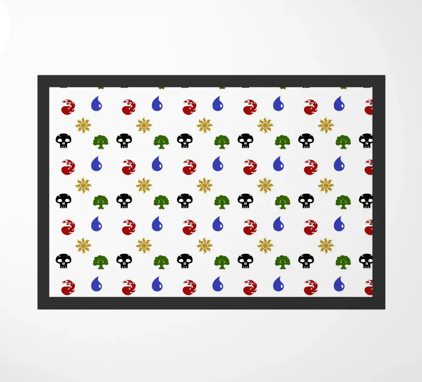 Mana Pattern doormat by Loobs