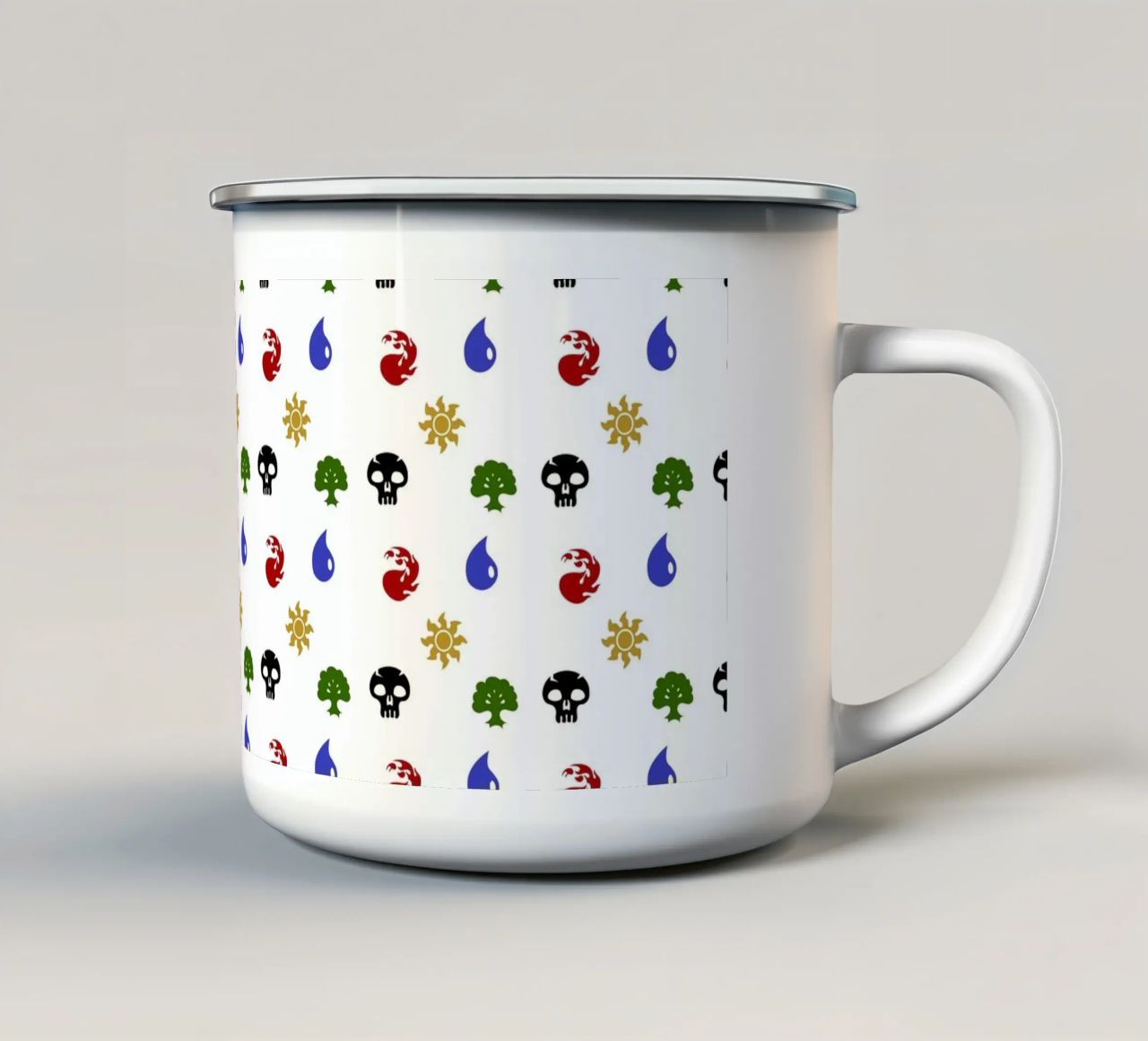 Mana Pattern tazza in smalto da Loobs