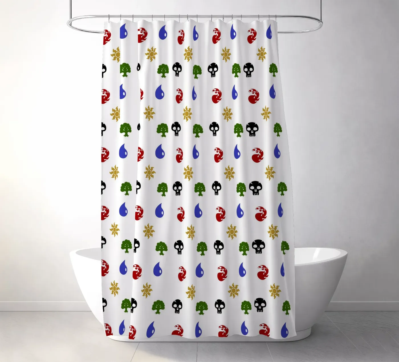 Mana Pattern Duschvorhang von Loobs
