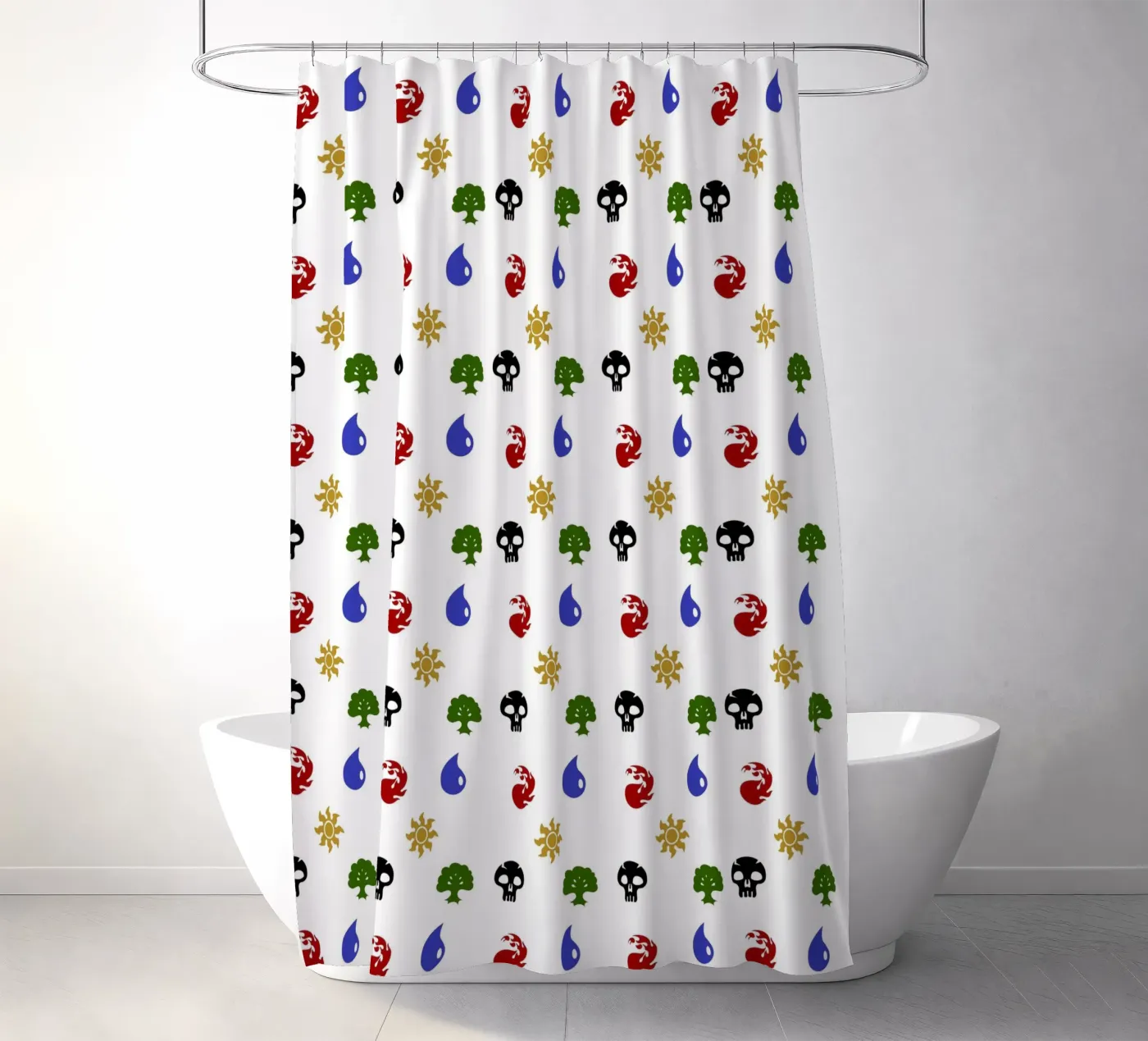 Mana Pattern Duschvorhang von Loobs