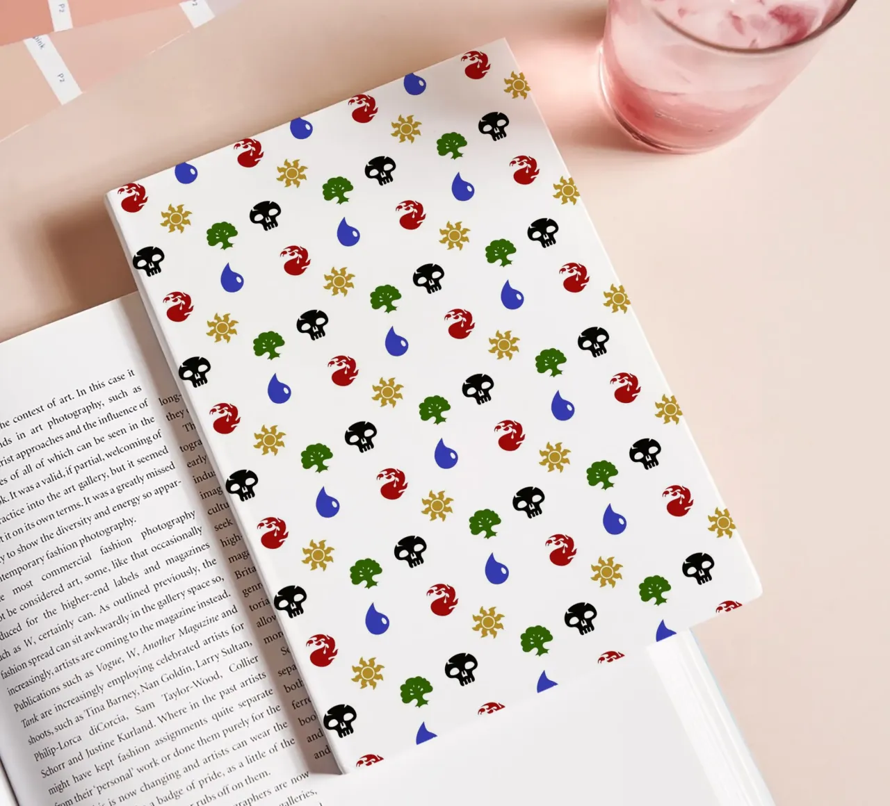 Mana Pattern notebook by Loobs