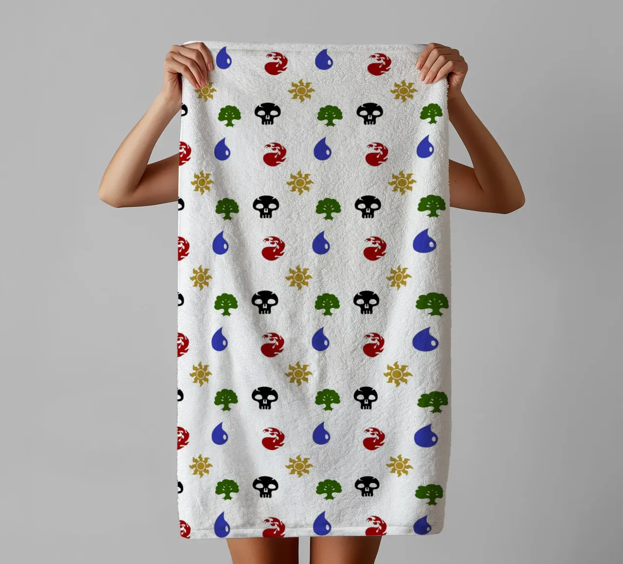 Mana Pattern towel by Loobs