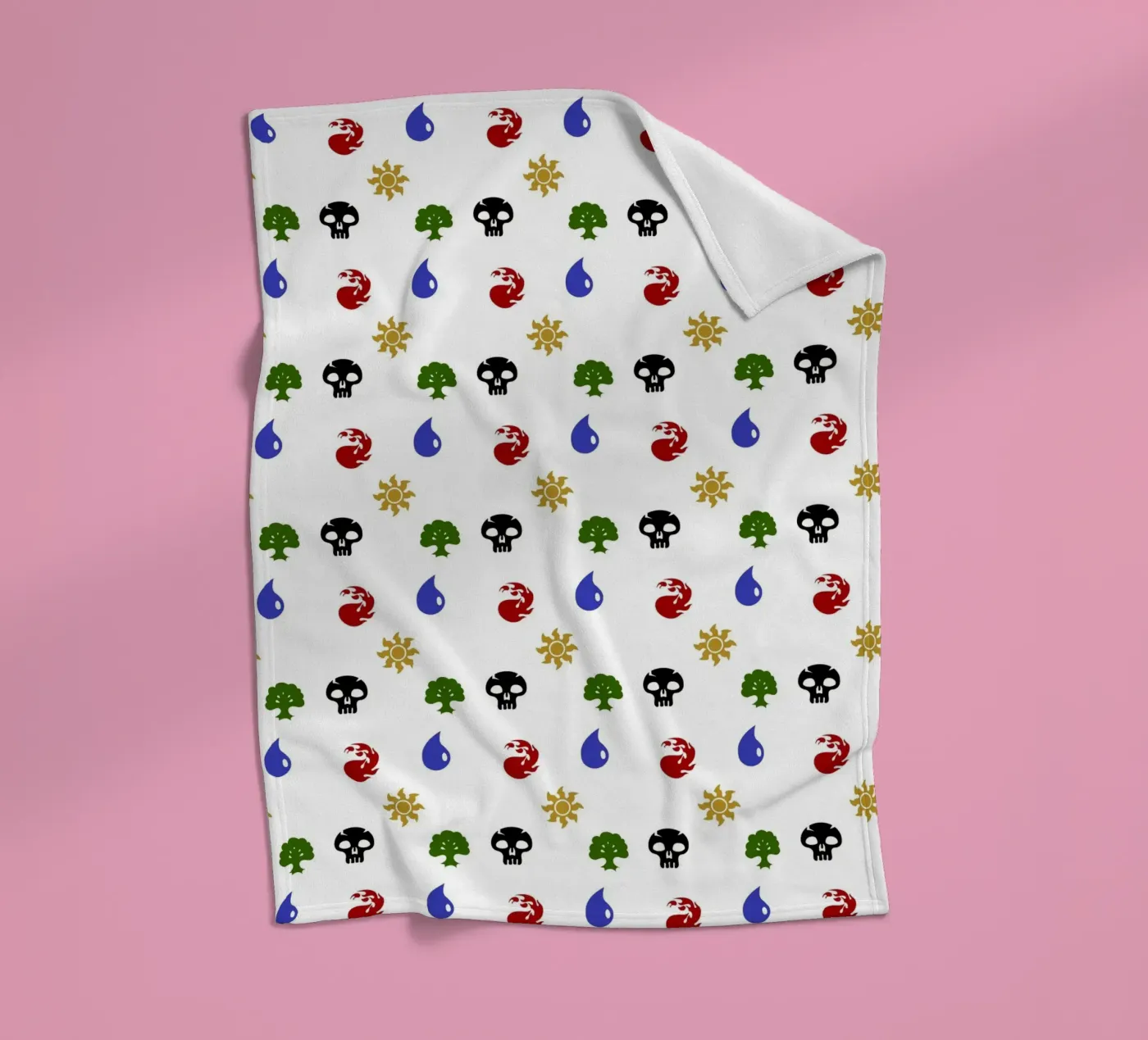 Mana-Muster Fleecedecke von Loobs