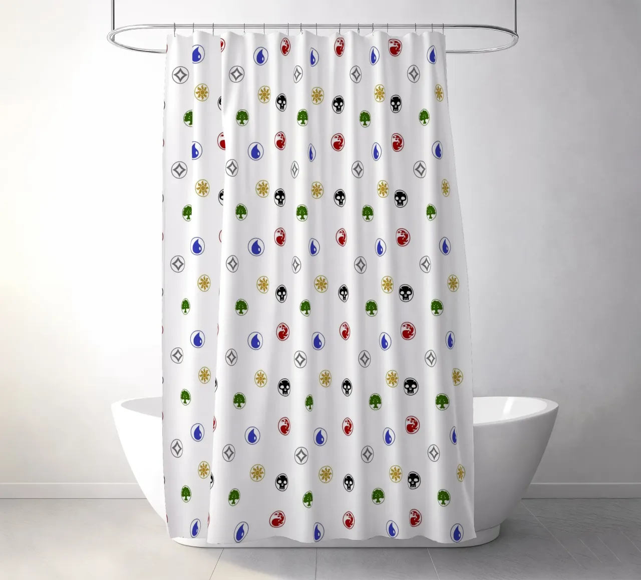 Modello Mana II tenda da doccia da Loobs
