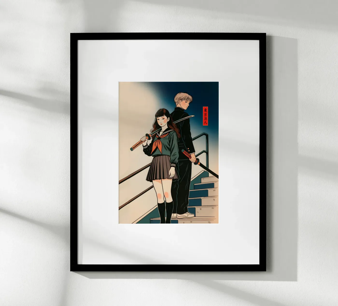 School Sword poster da Tokyo Riot
