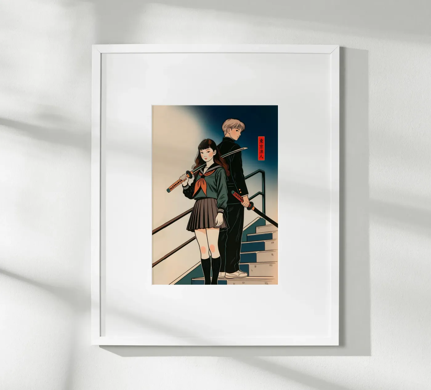 School Sword poster da Tokyo Riot