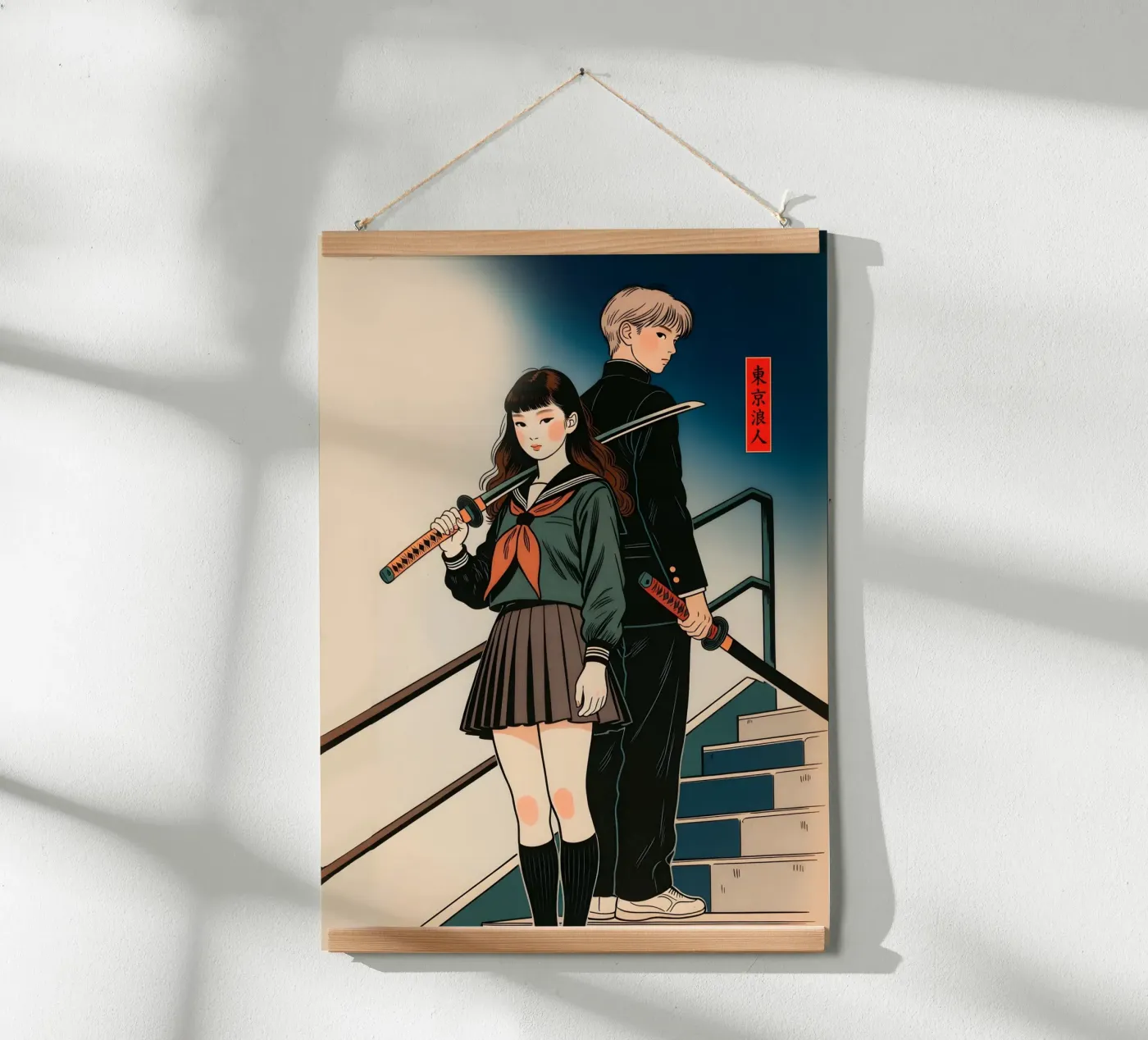 School Sword poster da Tokyo Riot