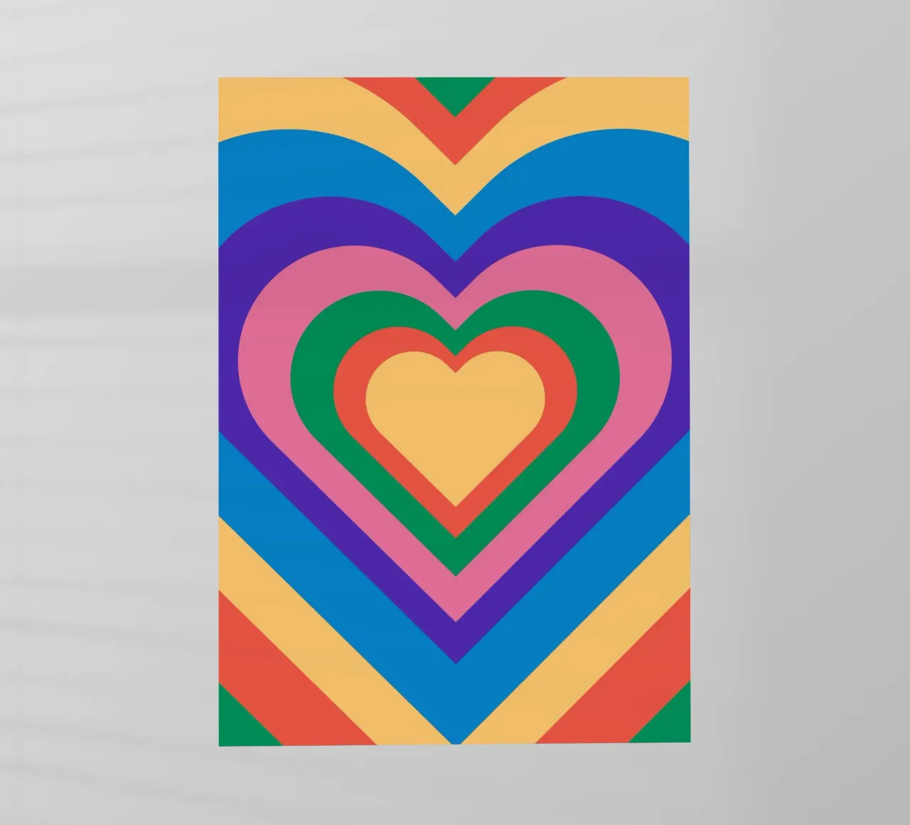 Love repeat with retro color pellicola backlit da galihstudio