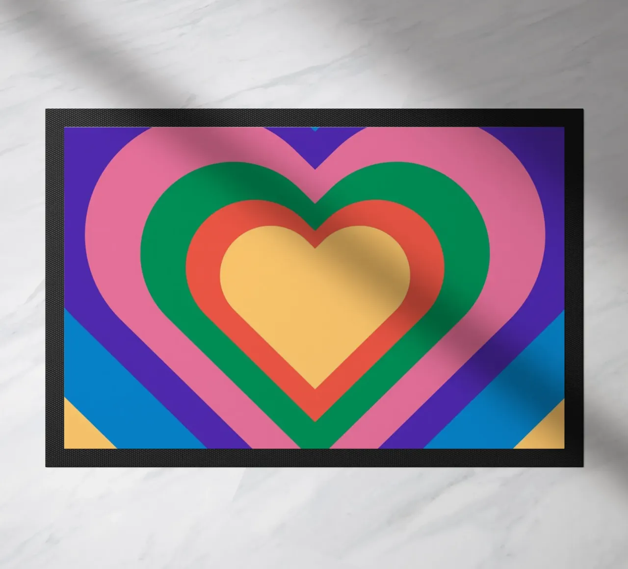 Love repeat with retro color zerbino da galihstudio