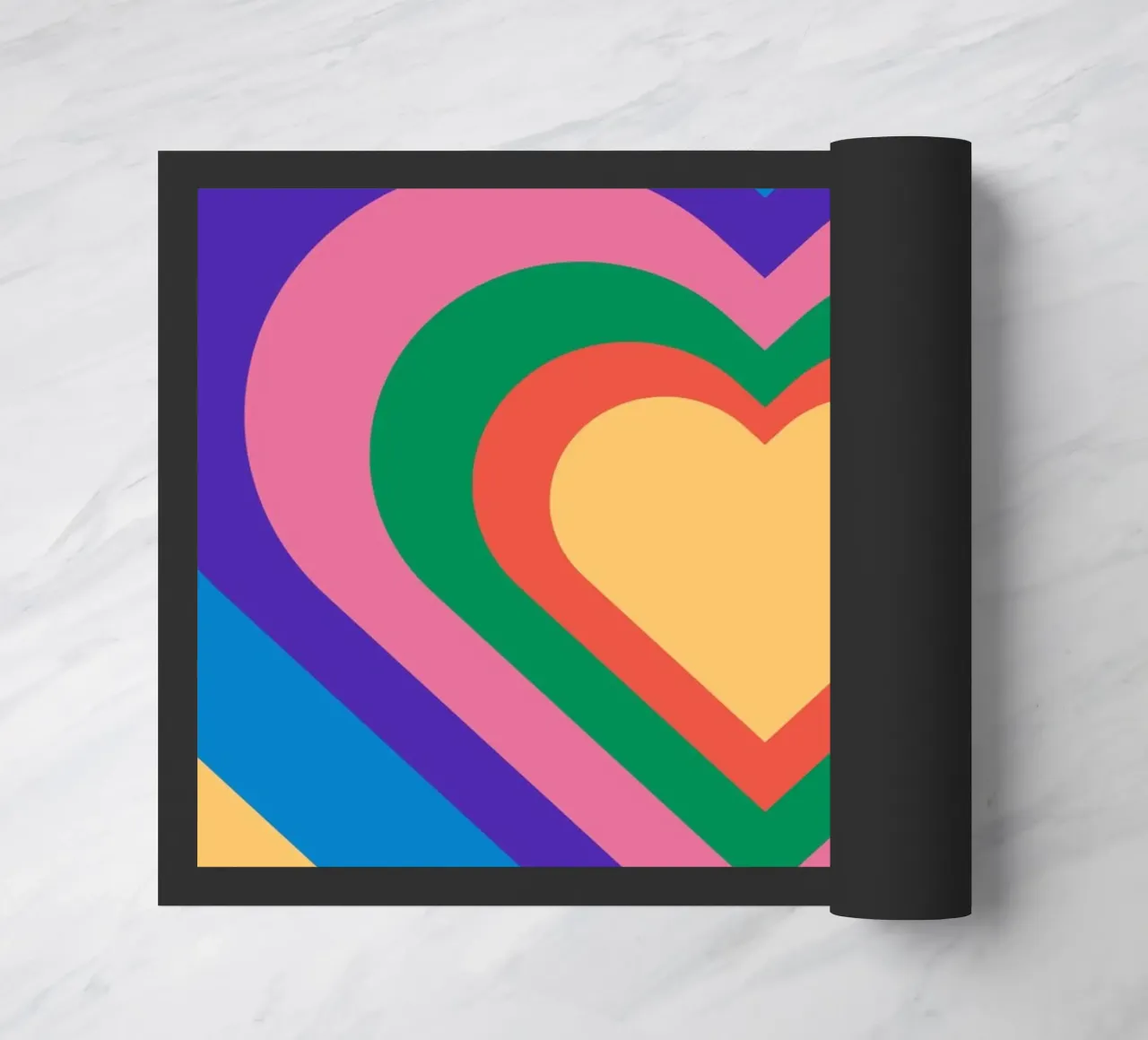 Love repeat with retro color zerbino da galihstudio