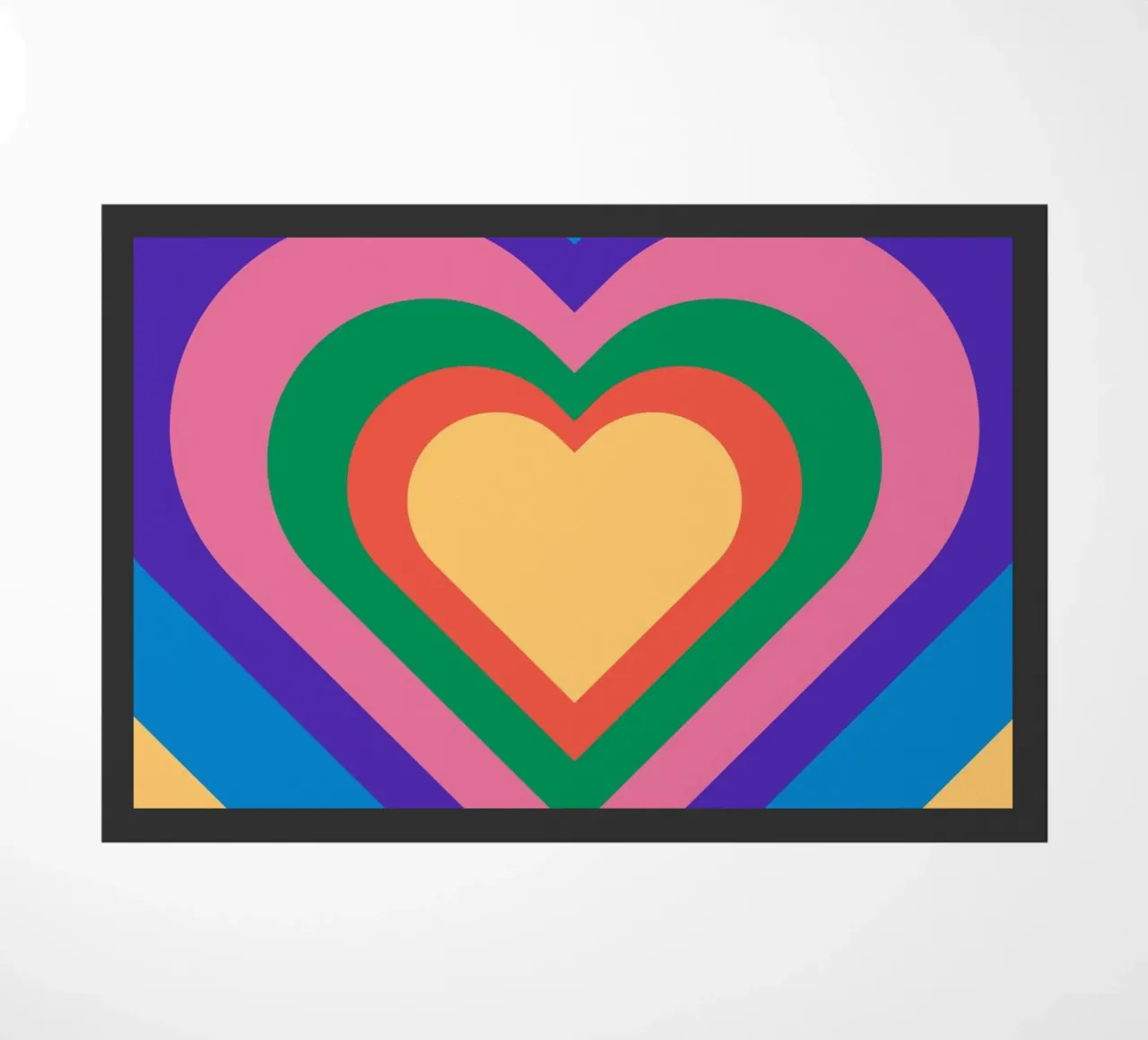 Love repeat with retro color zerbino da galihstudio