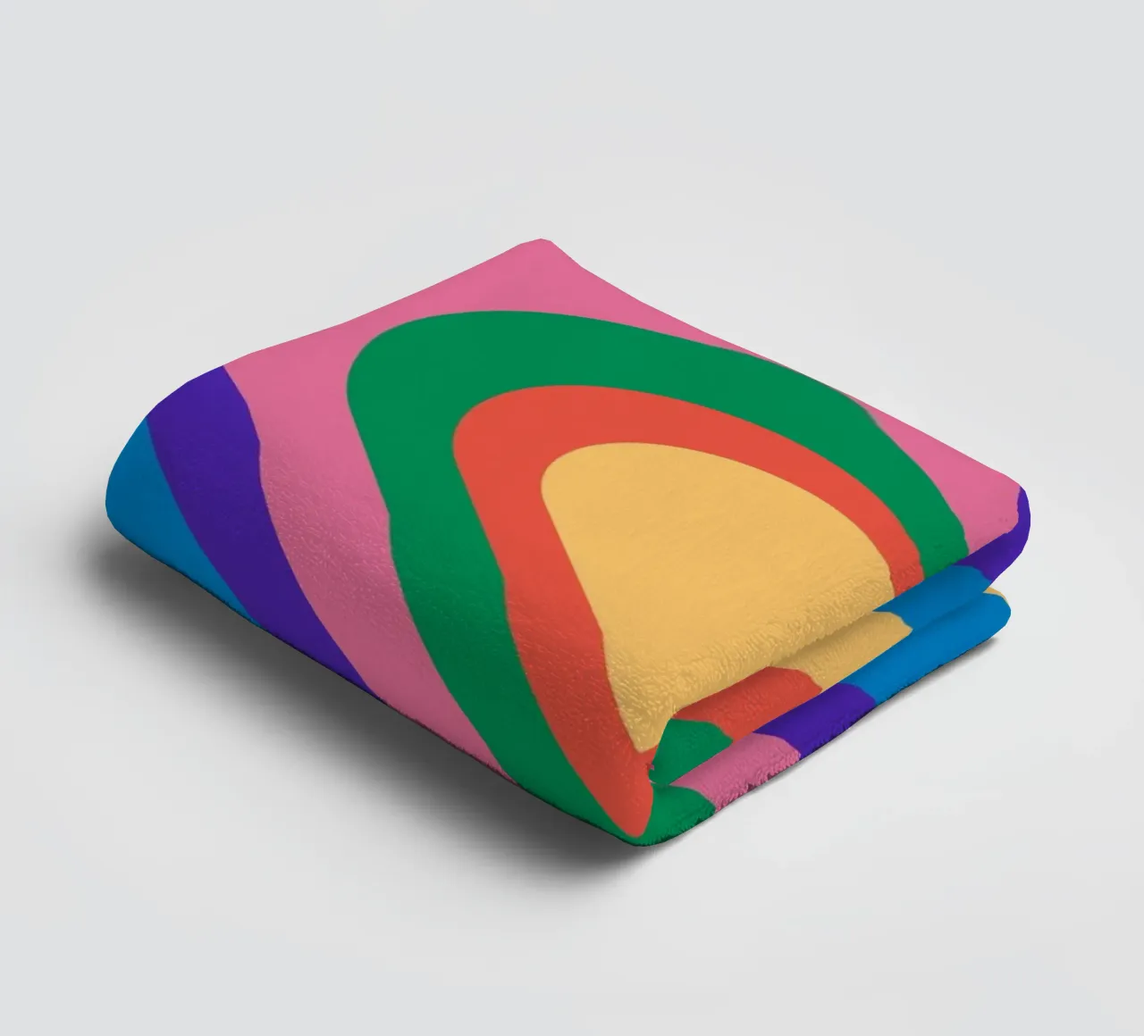 Love repeat with retro color towel by galihstudio