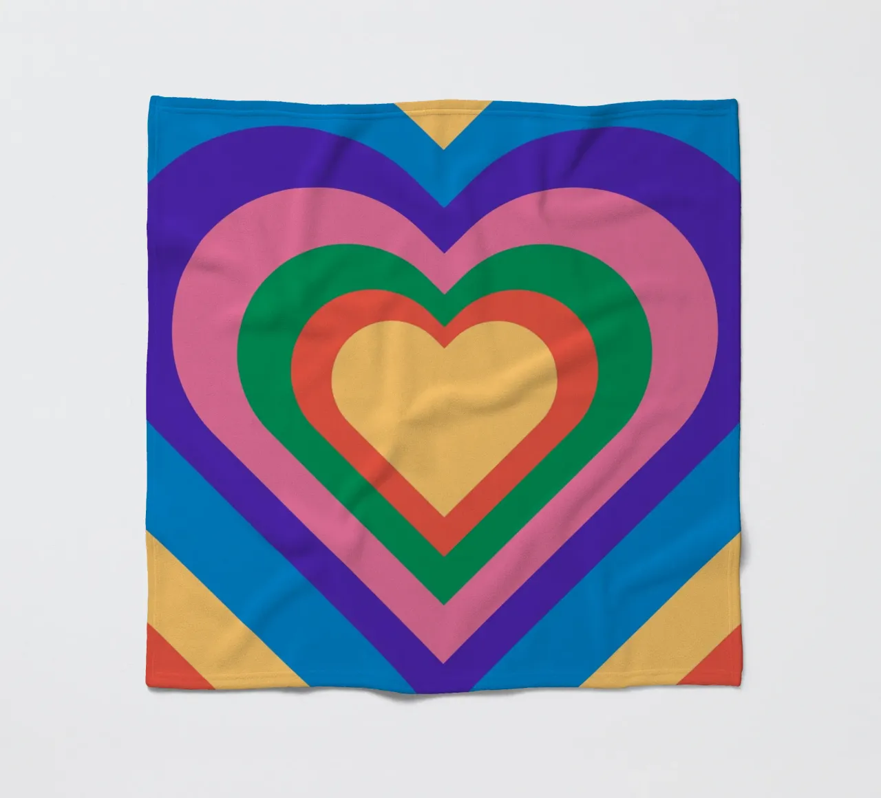 Love repeat with retro color coperta in pile da galihstudio