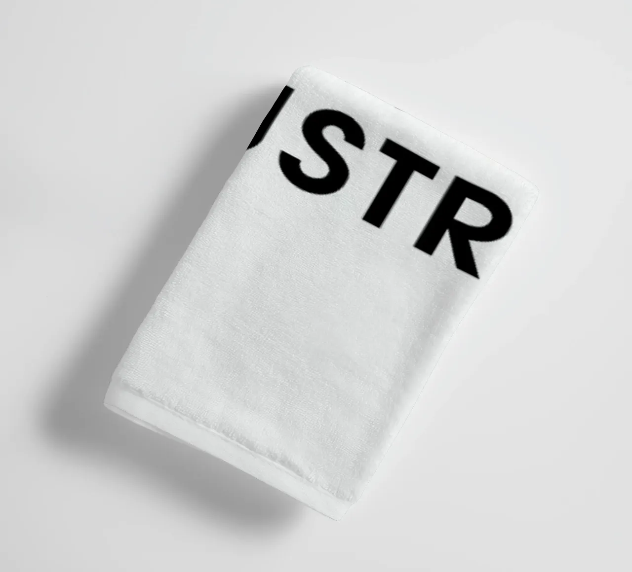 Si on te demande d'illustrer, il faut être illustratif - White towel by Intertitres