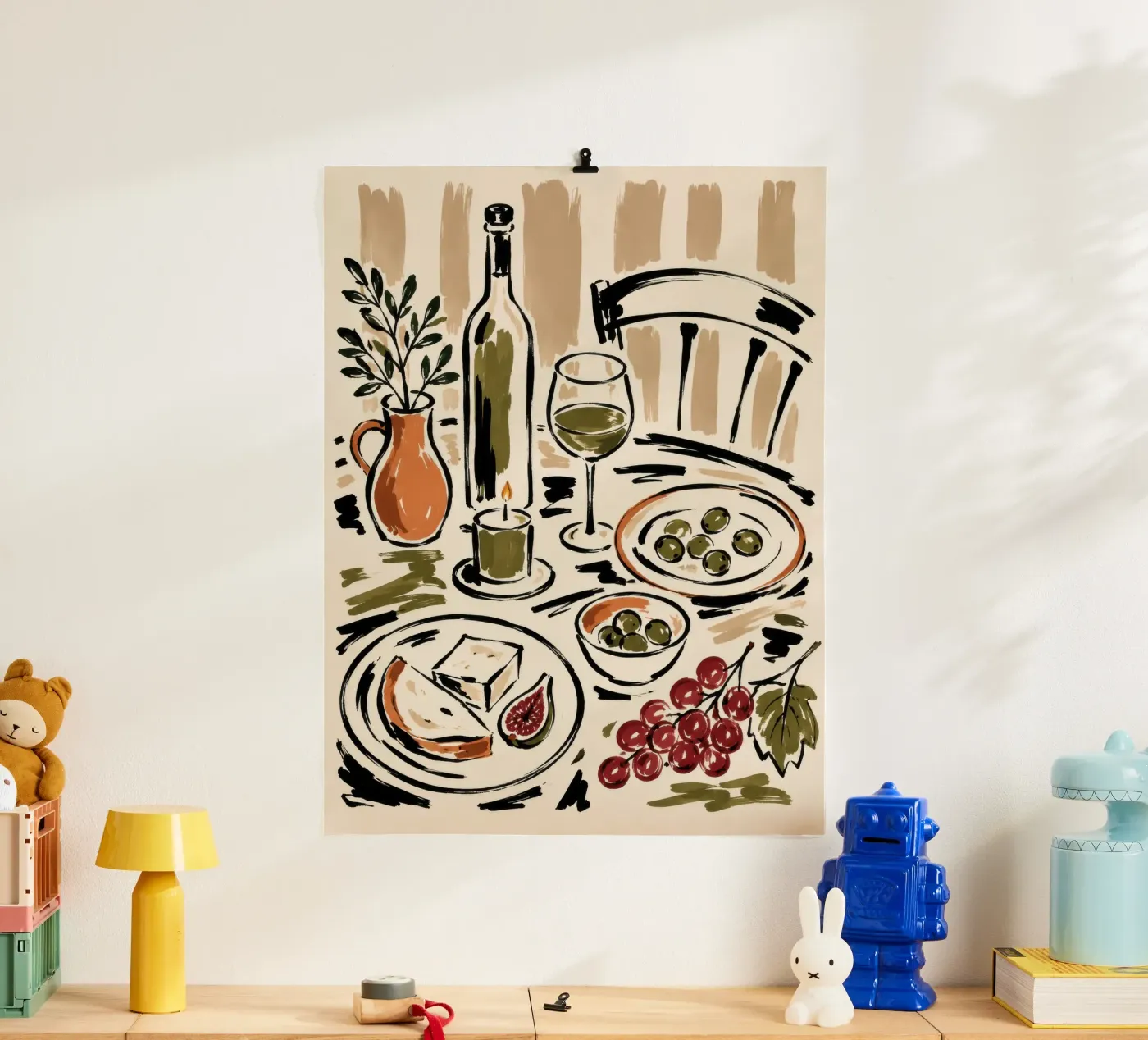 Banchetto rustico poster da Fatima Rusalka