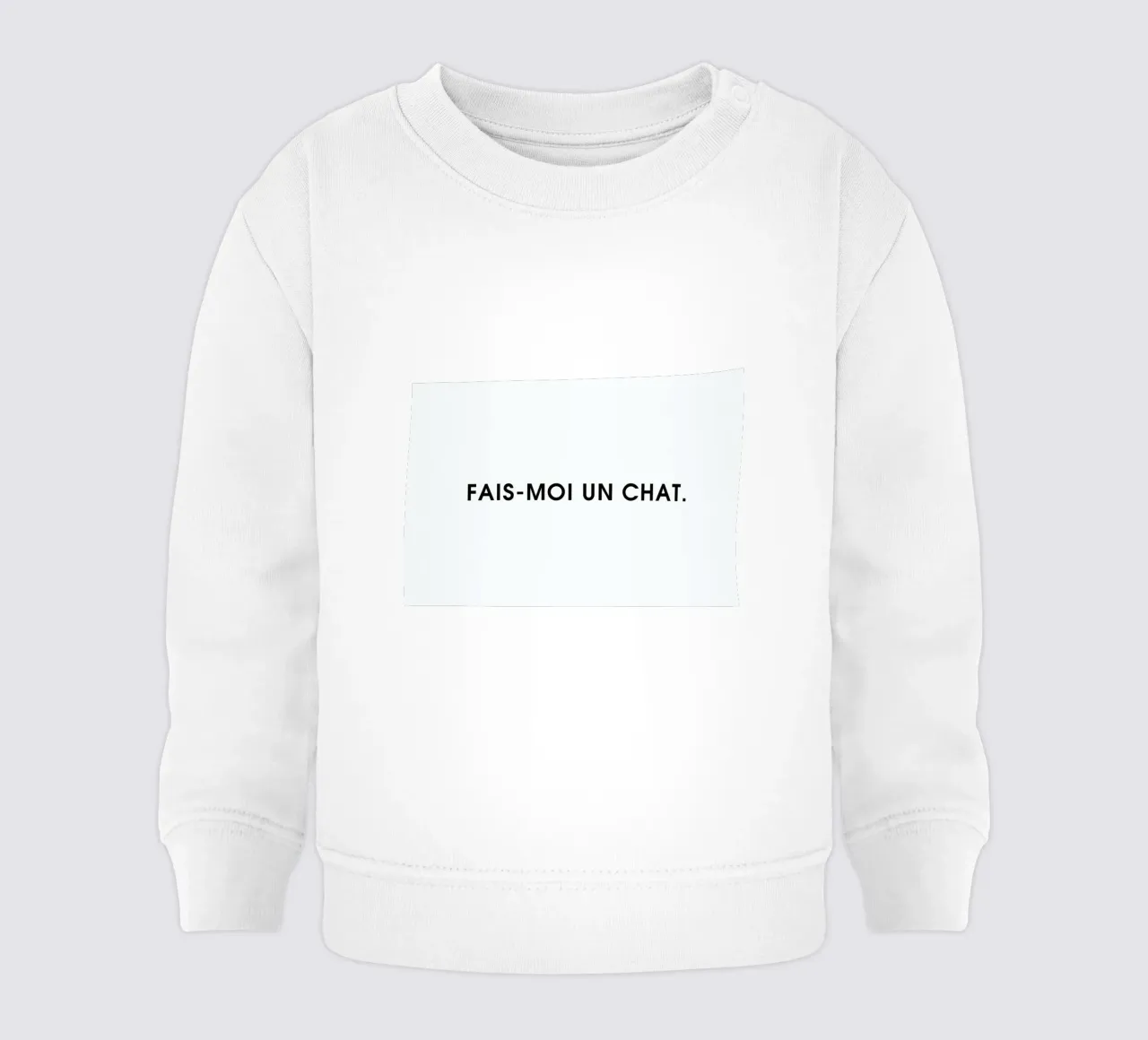 Fais-moi un chat - White felpa neonato da Intertitres