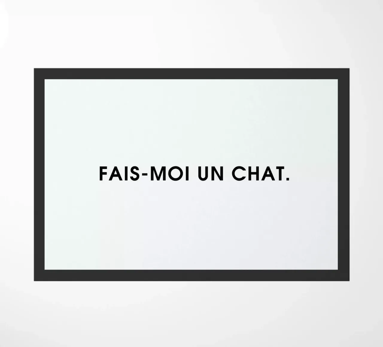 Fais-moi un chat - White zerbino da Intertitres