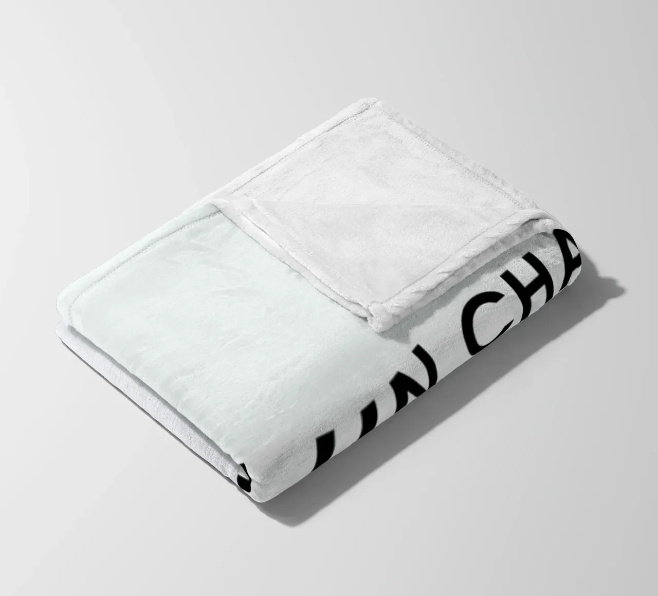 Fais-moi un chat - White coperta in pile da Intertitres
