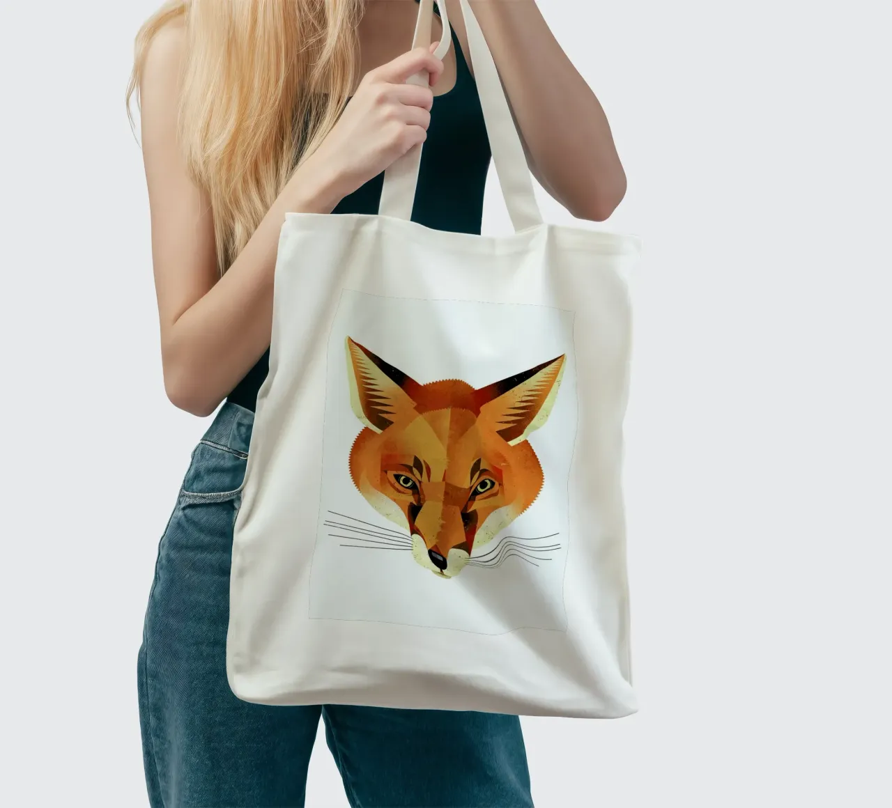 Fuchs borsa in juta da Dieter Braun
