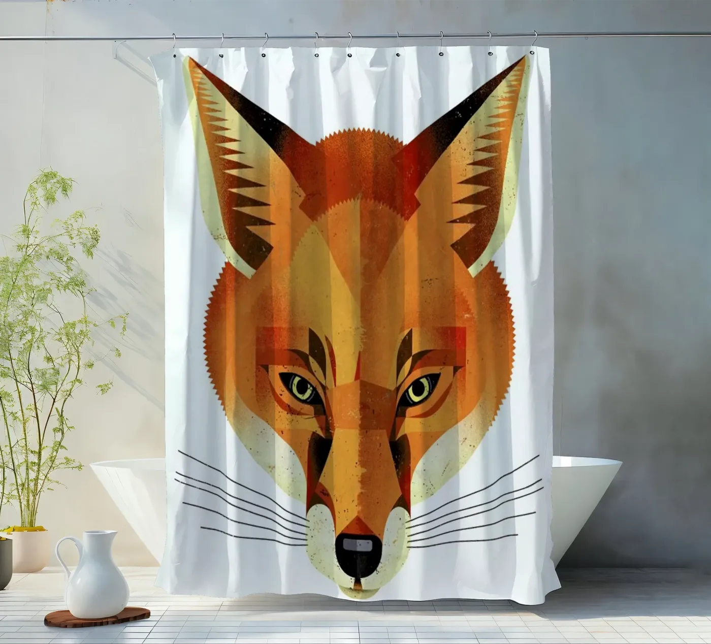Fuchs Duschvorhang von Dieter Braun