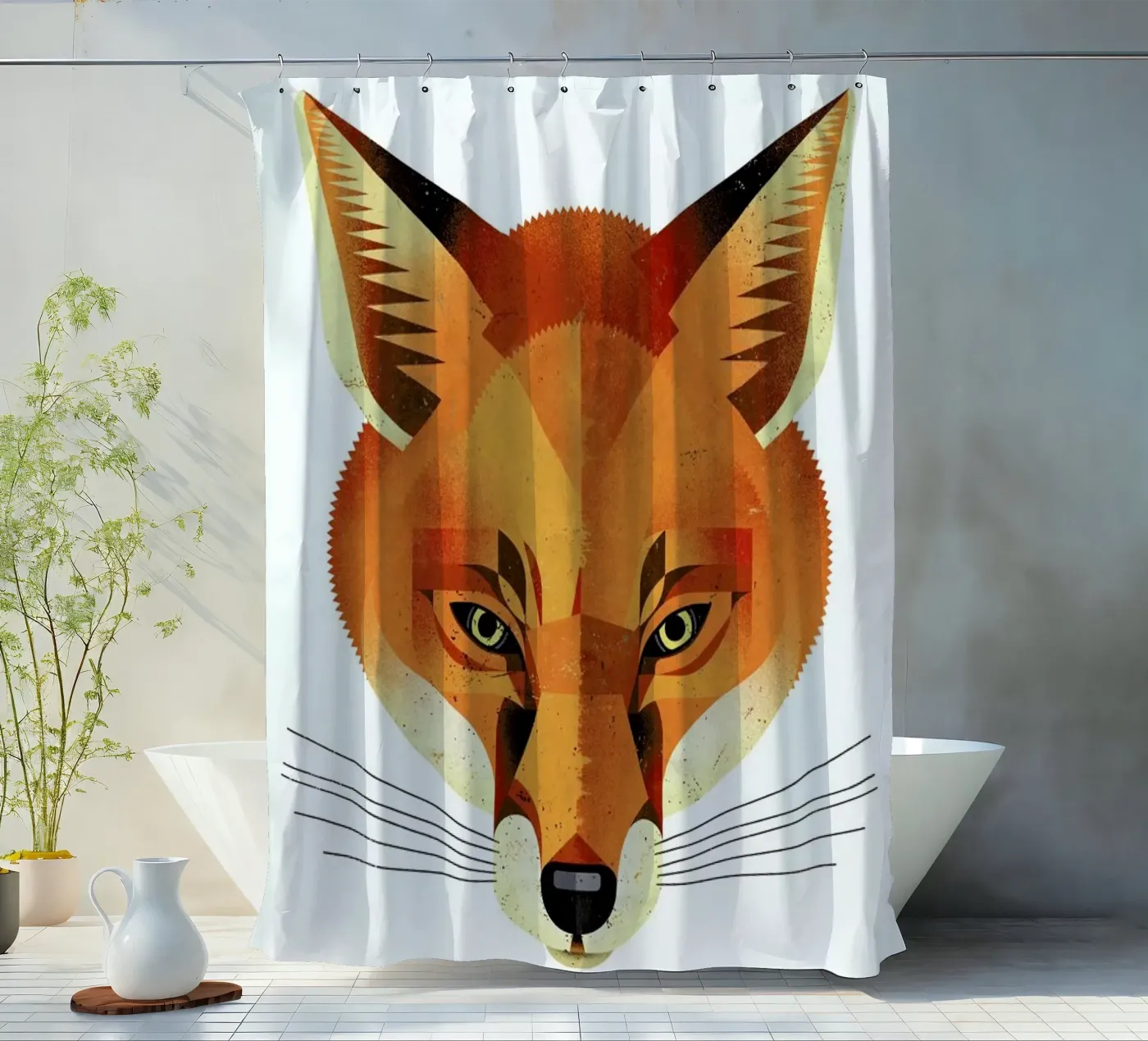 Fuchs Duschvorhang von Dieter Braun