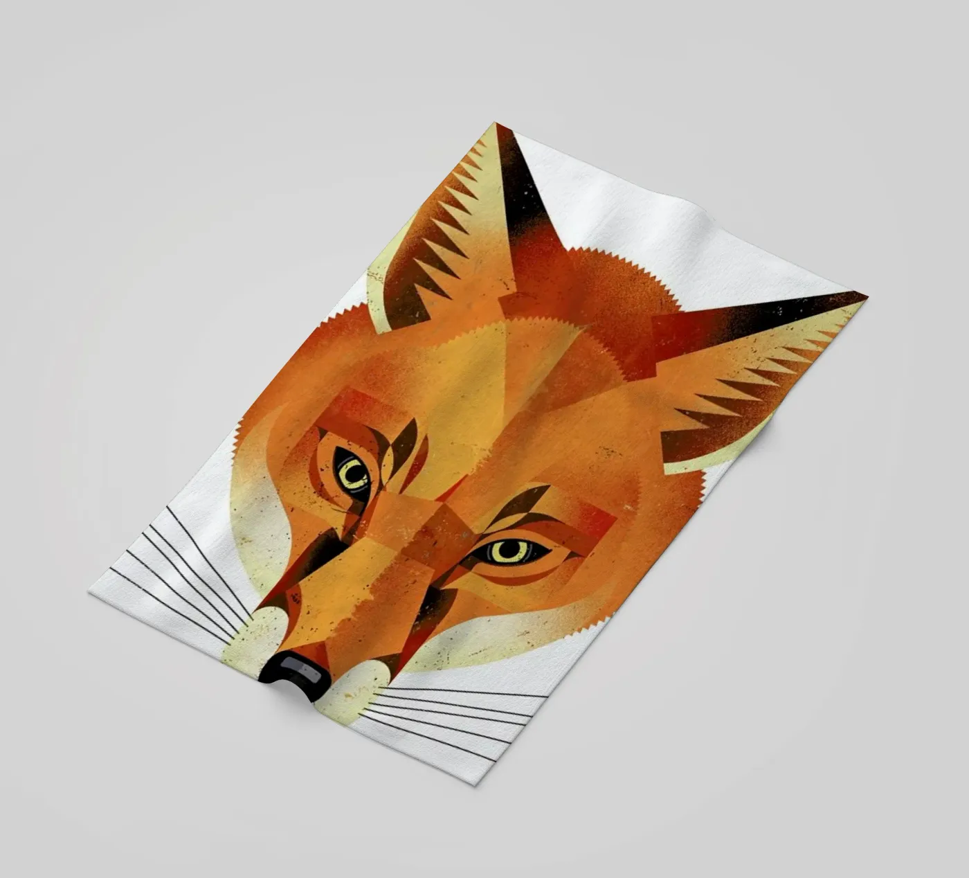Fuchs strandhanddoek van Dieter Braun