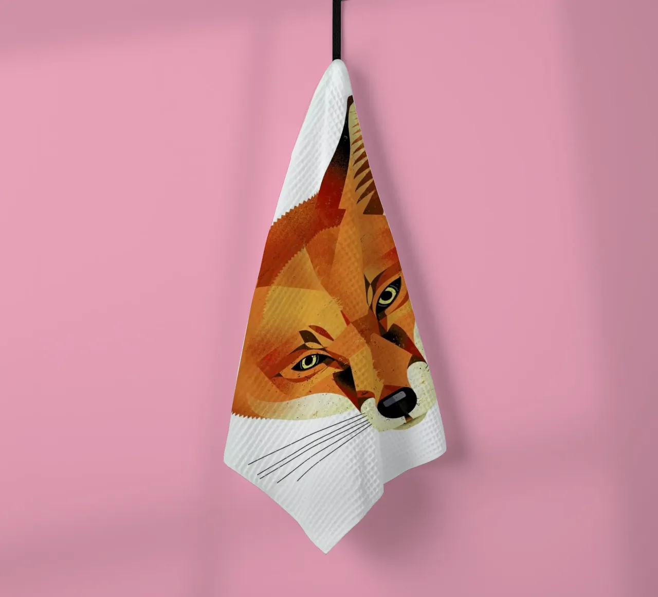 Fuchs theedoek van Dieter Braun