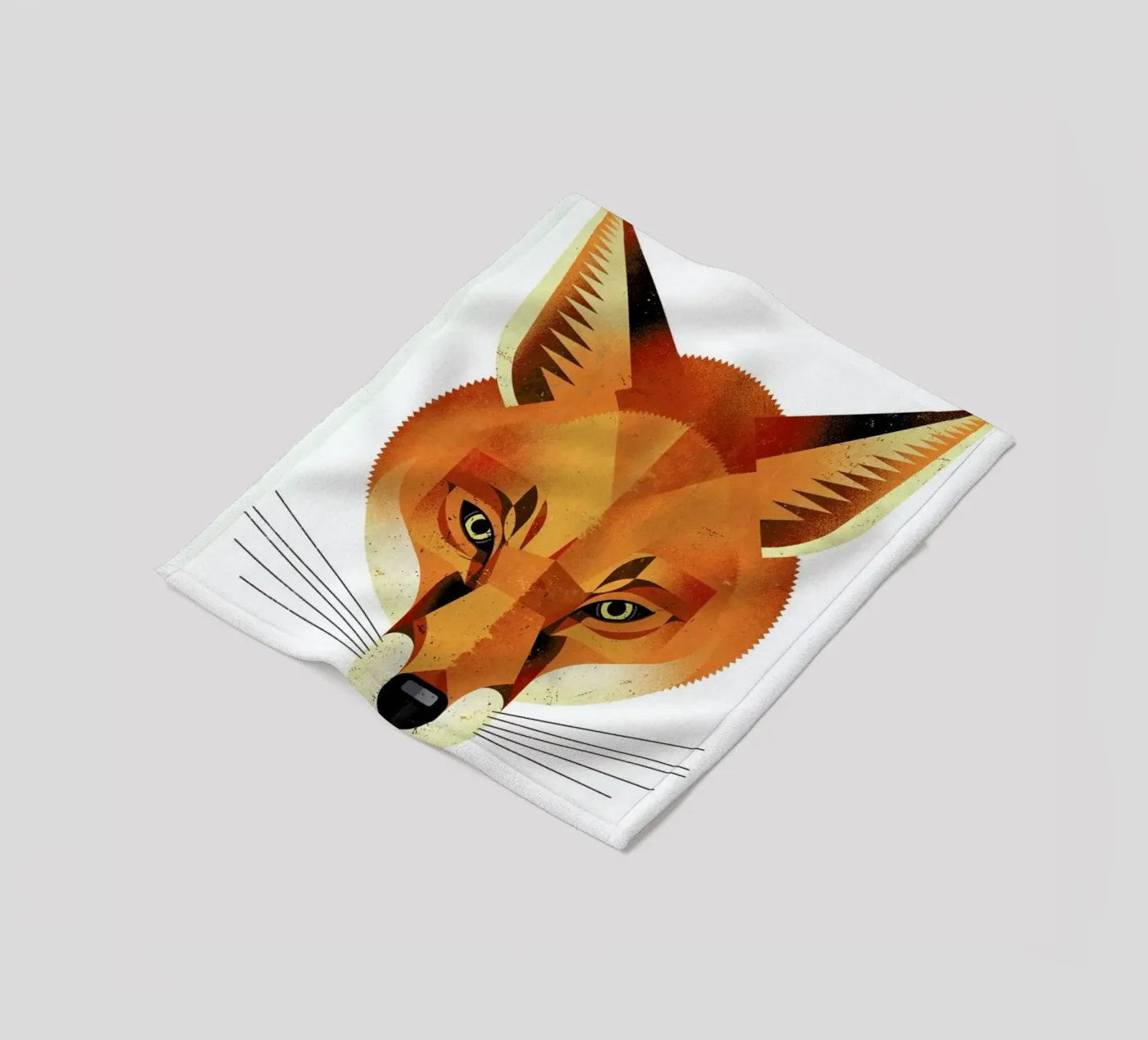 Fuchs fleecedeken van Dieter Braun