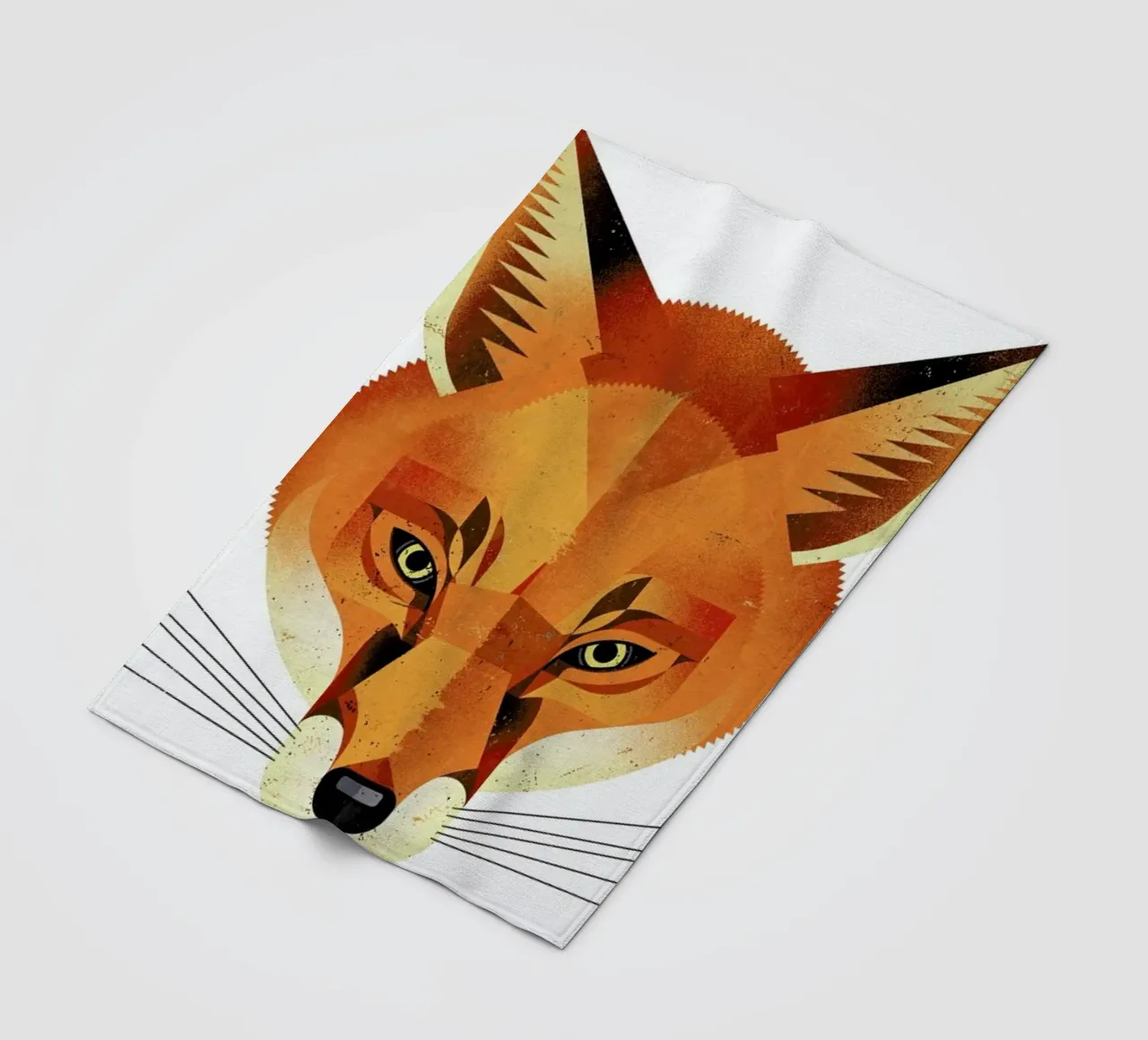 Fuchs fleecedeken van Dieter Braun