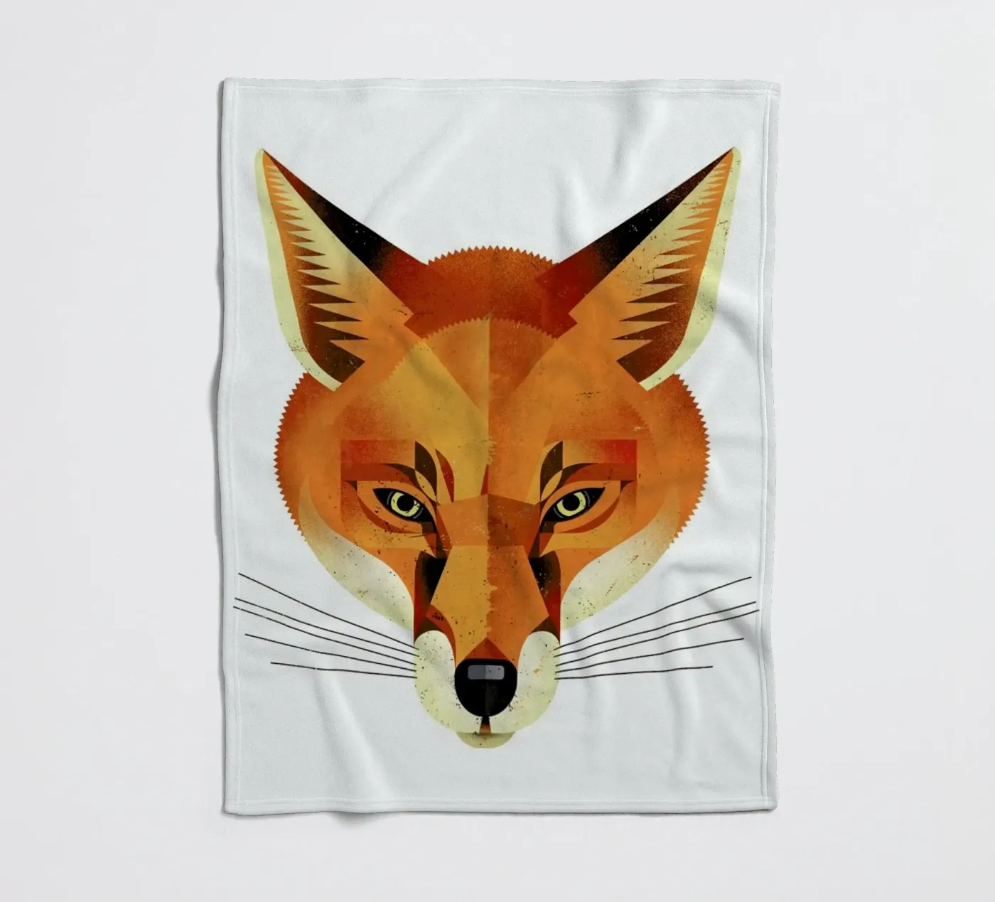 Fuchs fleecedeken van Dieter Braun