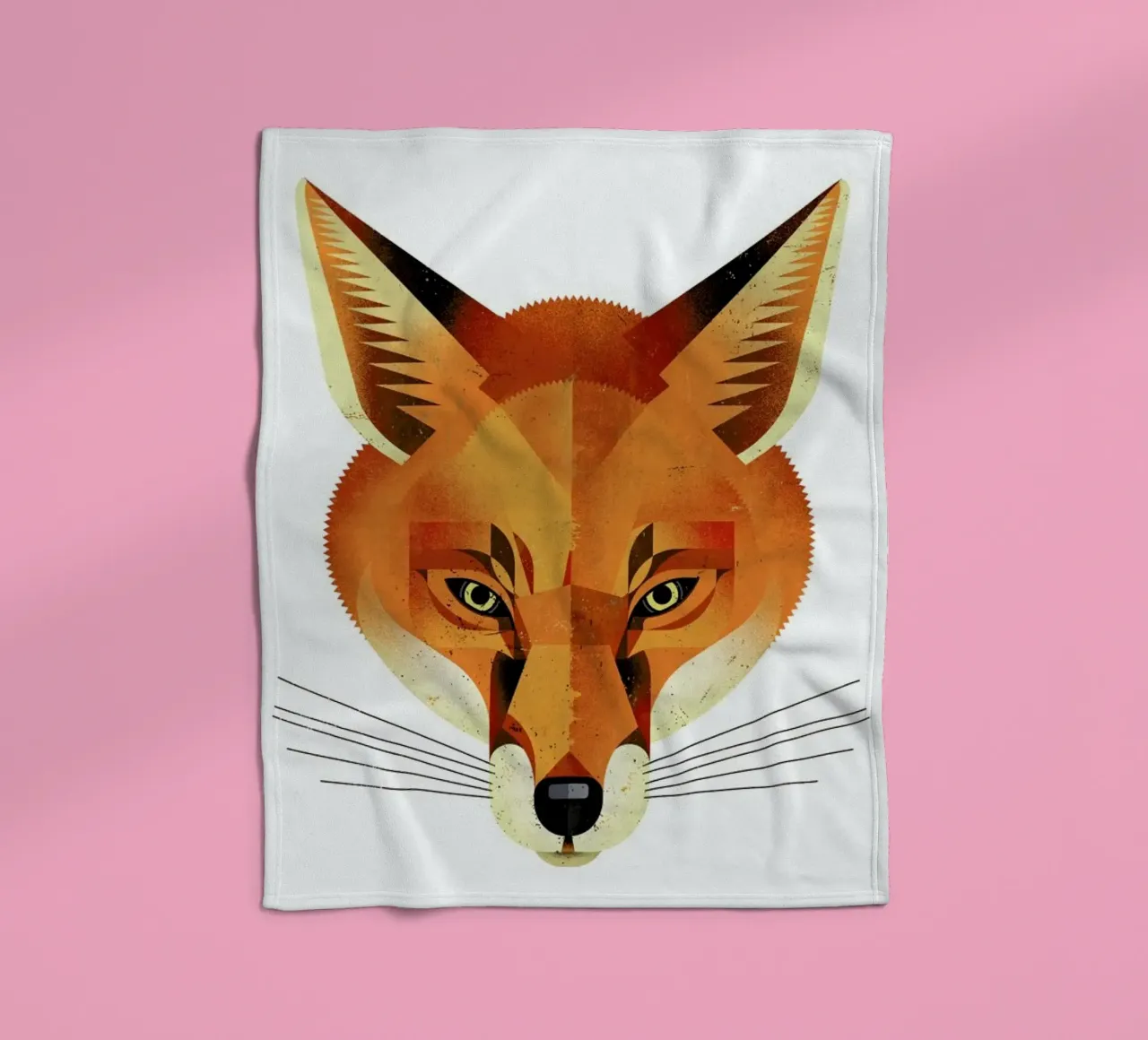 Fuchs fleecedeken van Dieter Braun