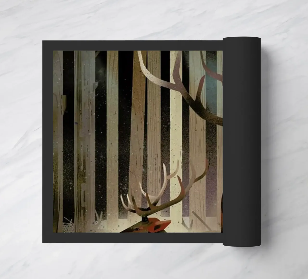 Wapiti doormat by Dieter Braun