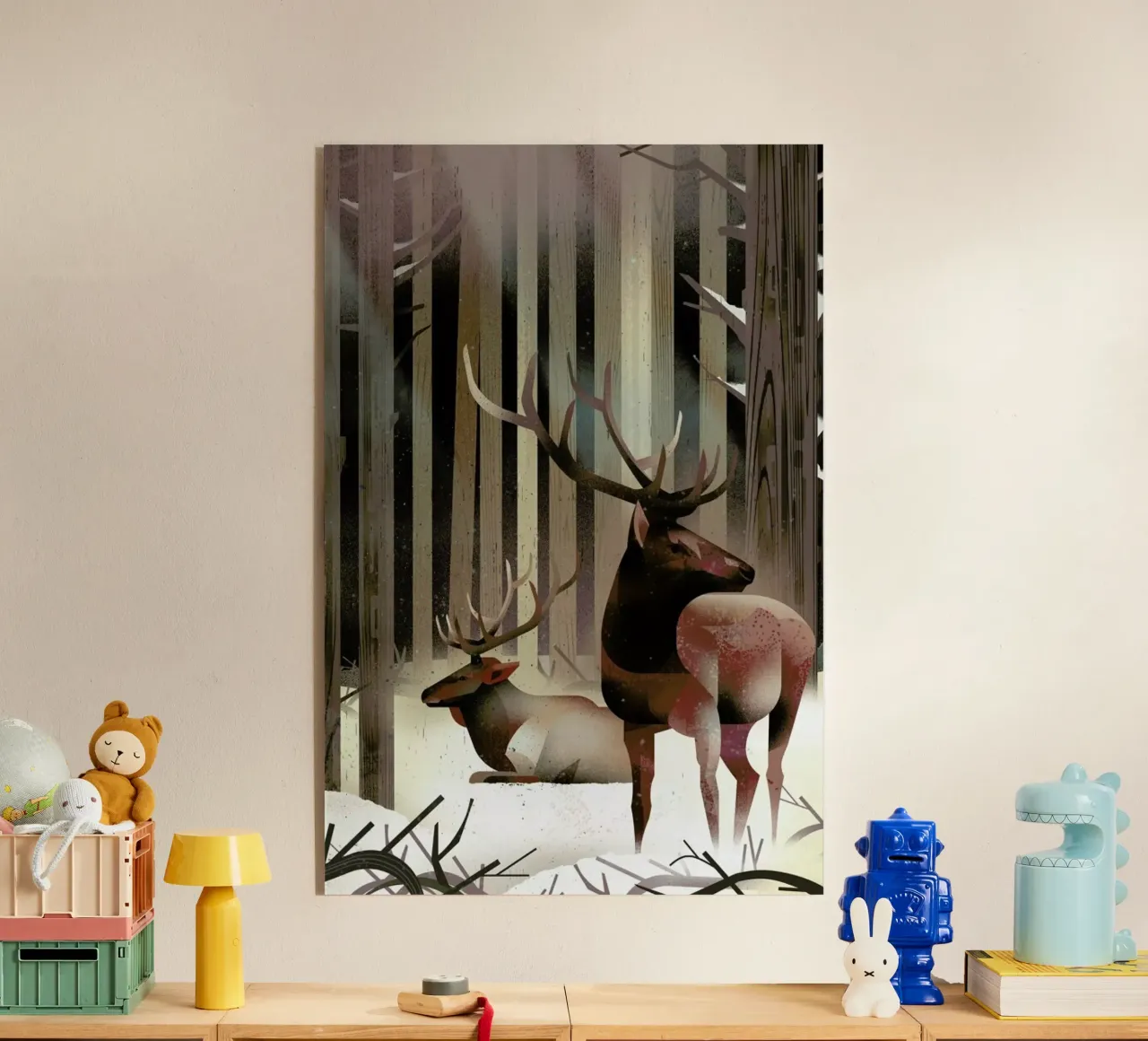 Wapiti plexiglass da Dieter Braun