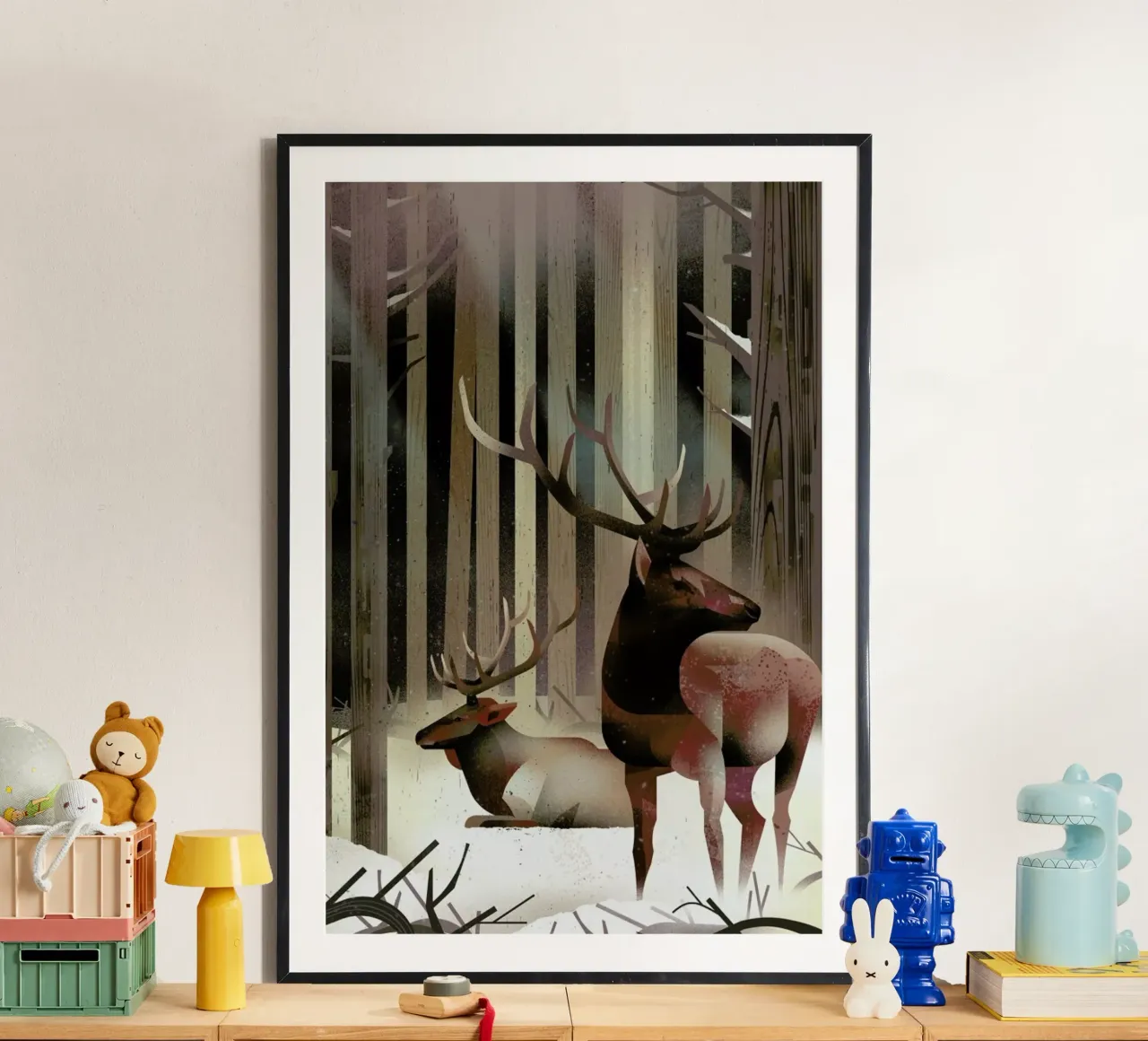Wapiti poster da Dieter Braun