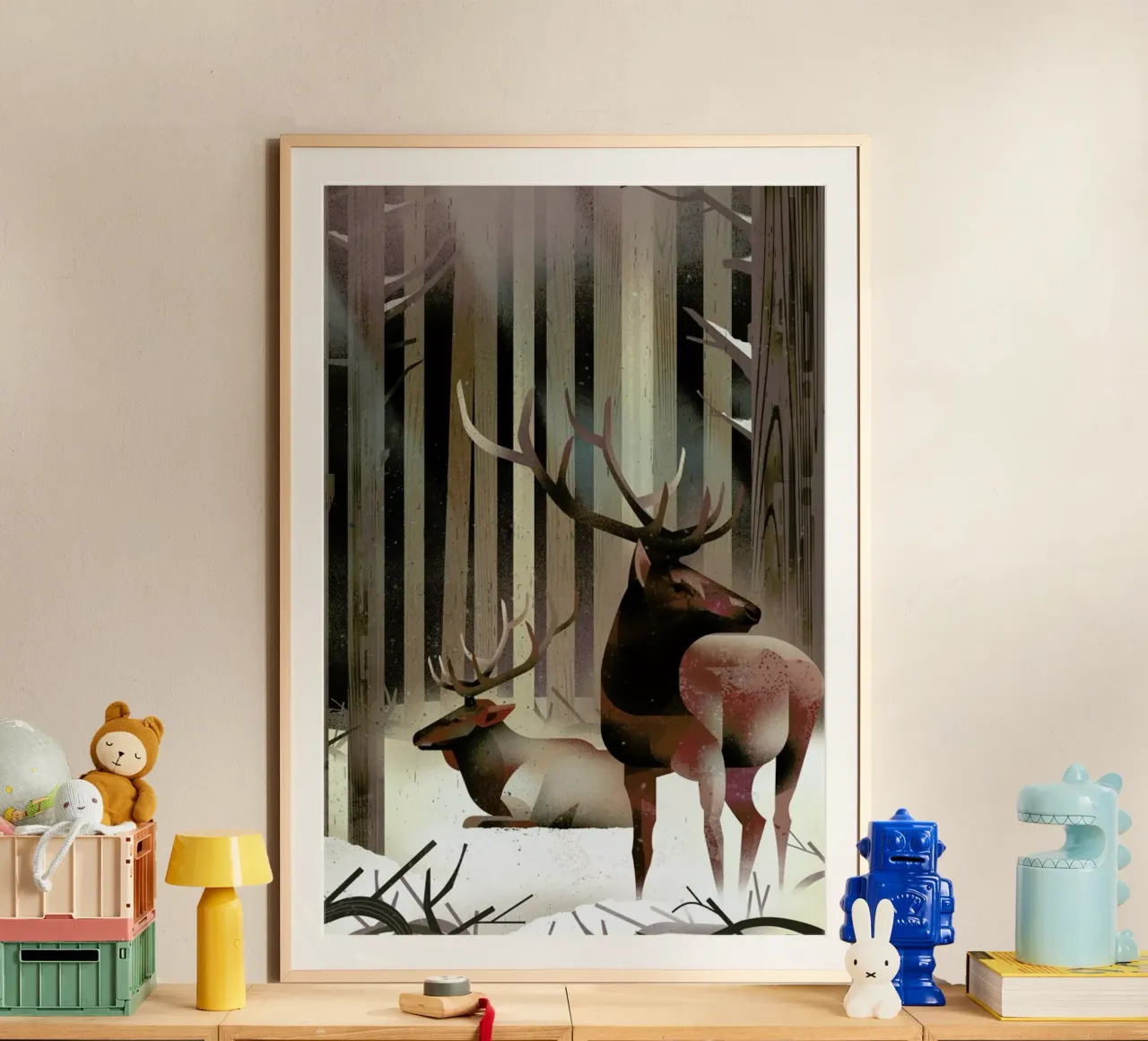 Wapiti poster da Dieter Braun