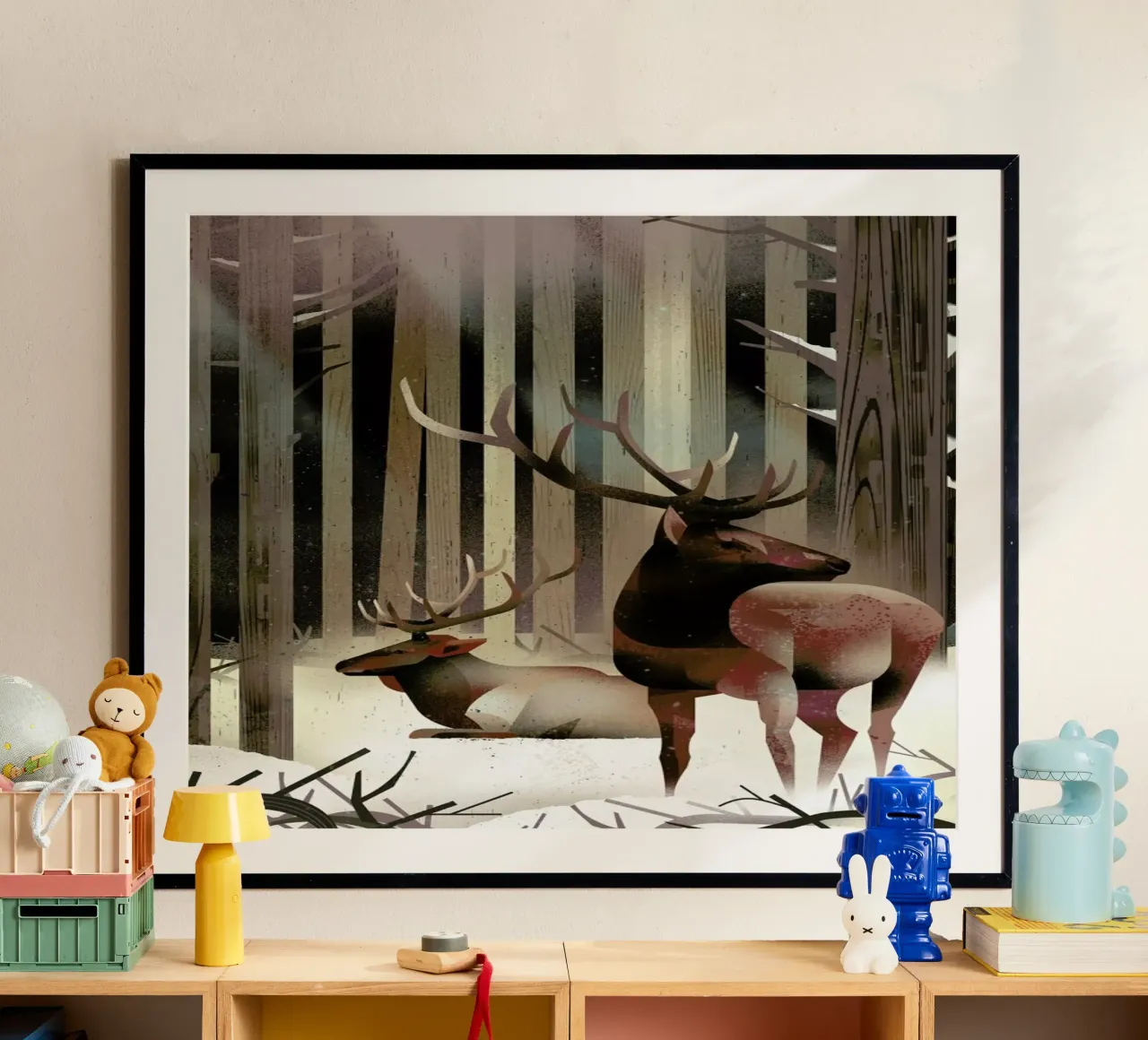 Wapiti poster da Dieter Braun