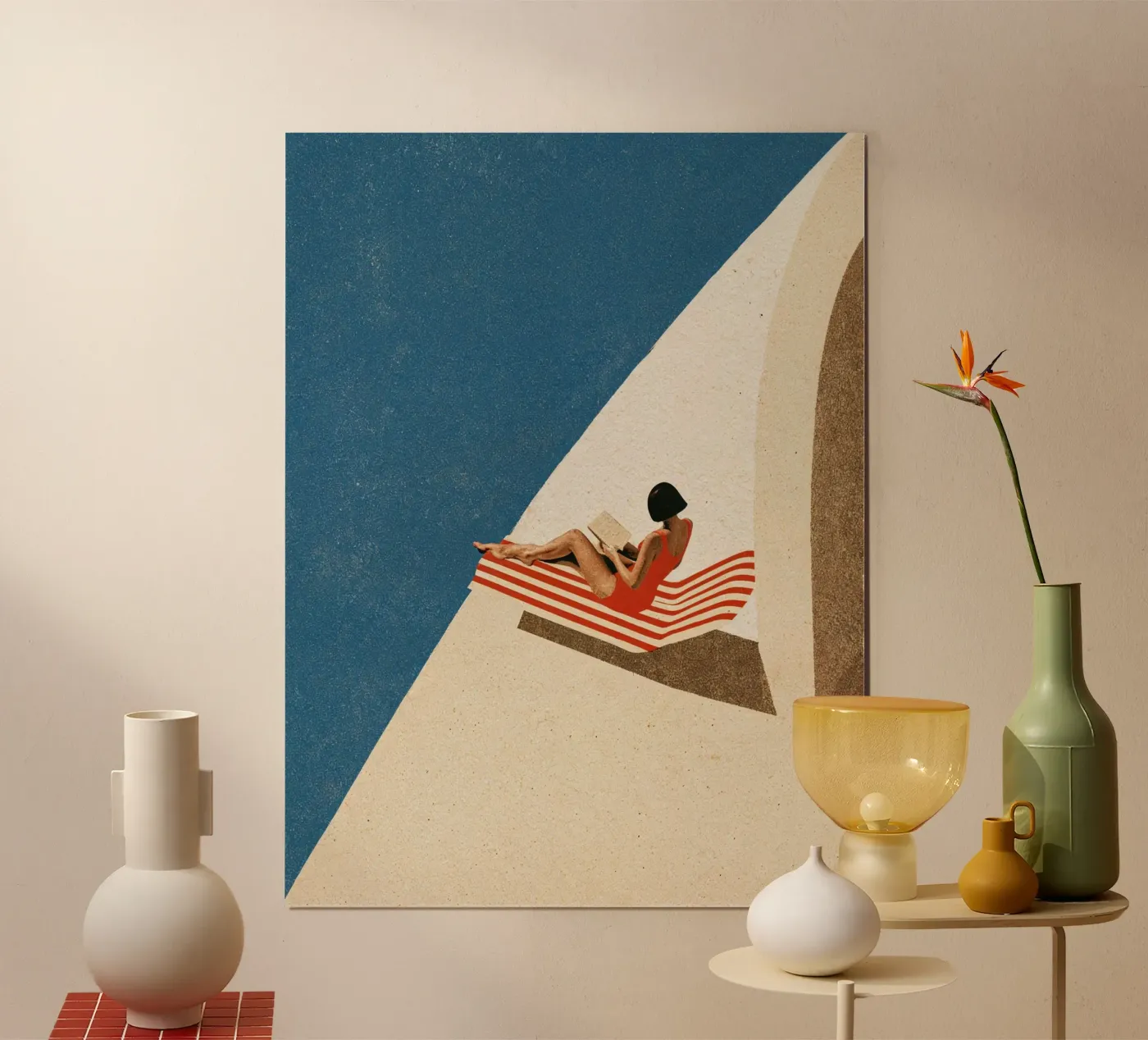 Summer Reading poster da FEMALE LEISURE